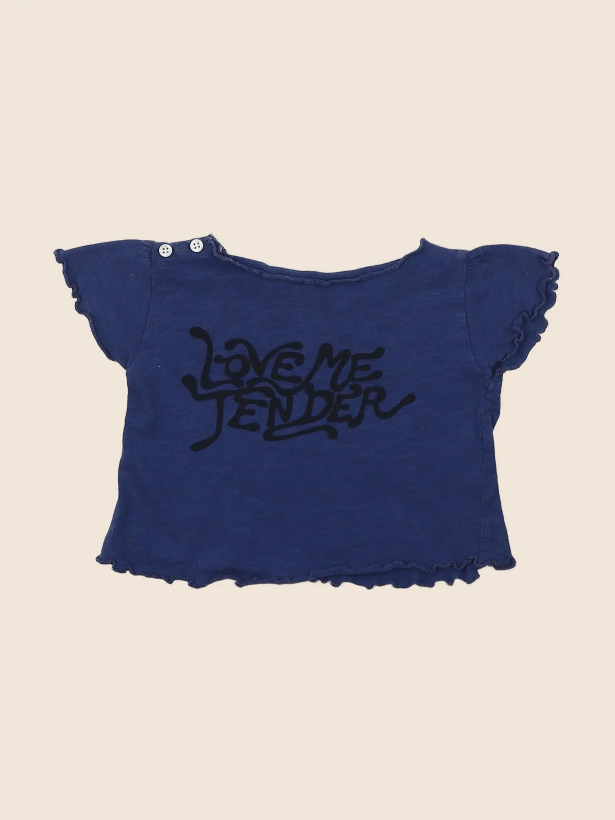 Louis Louise - tee-shirt bleu - 6 mois