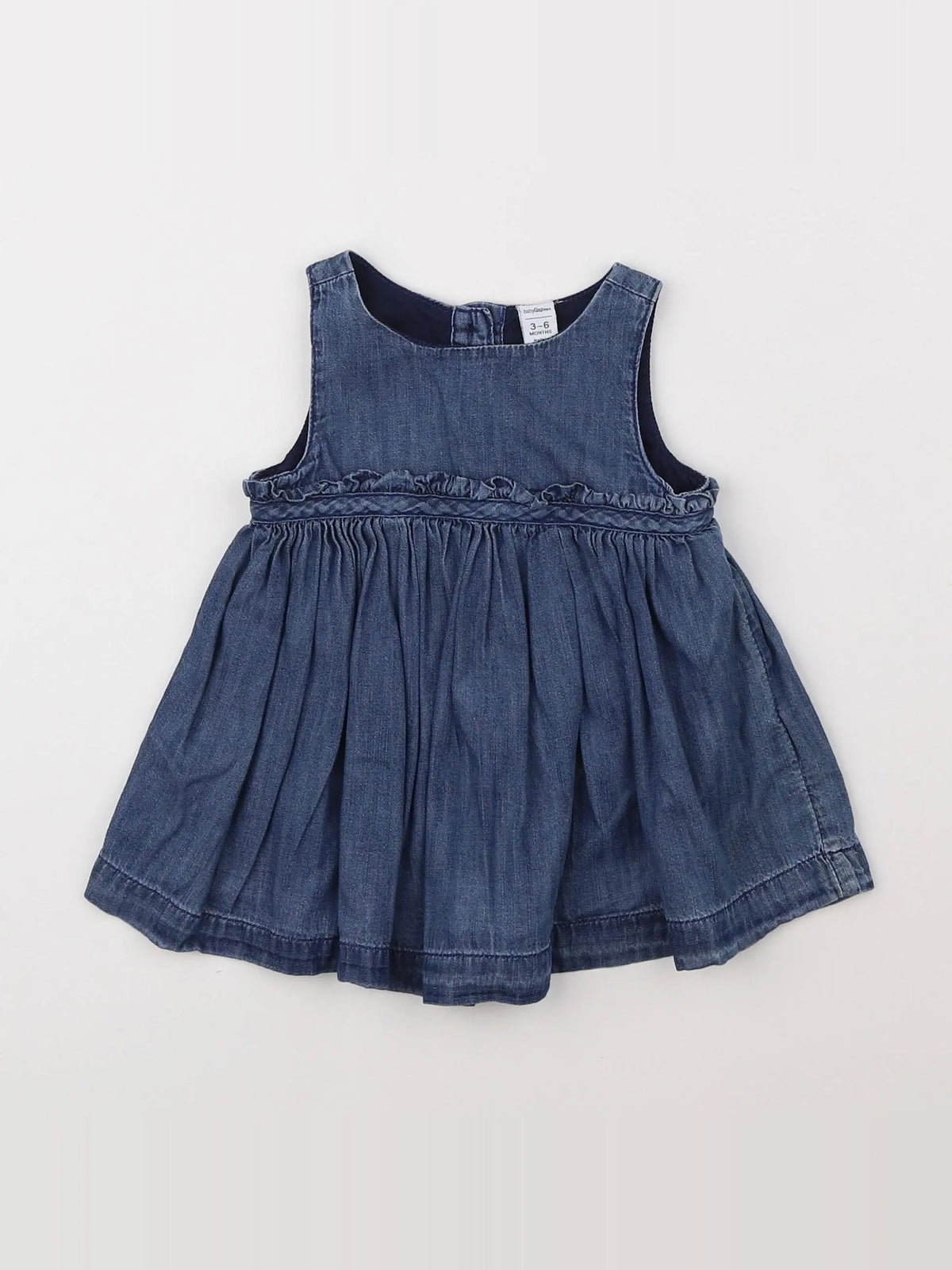 GAP - robe bleu - 3/6 mois