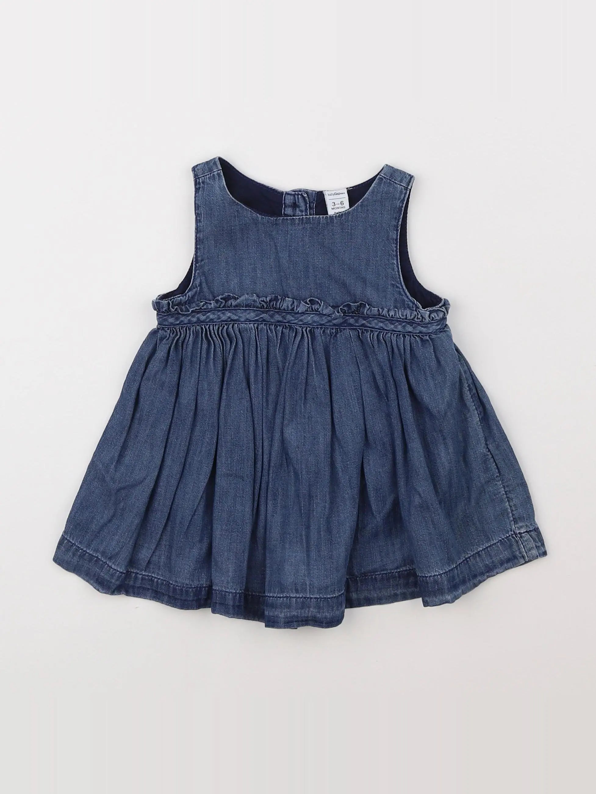 GAP - robe bleu - 3/6 mois