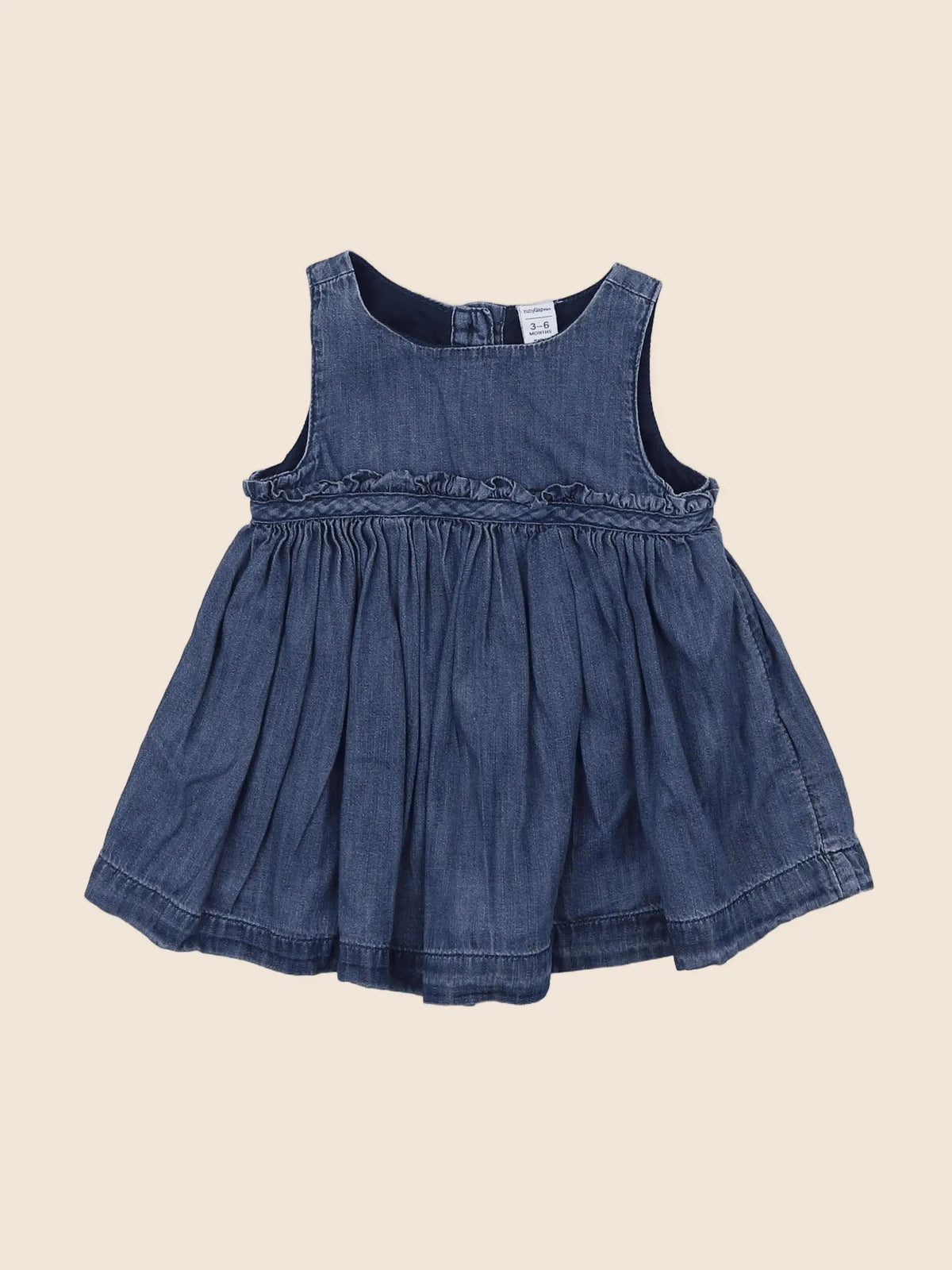 GAP - robe bleu - 3/6 mois