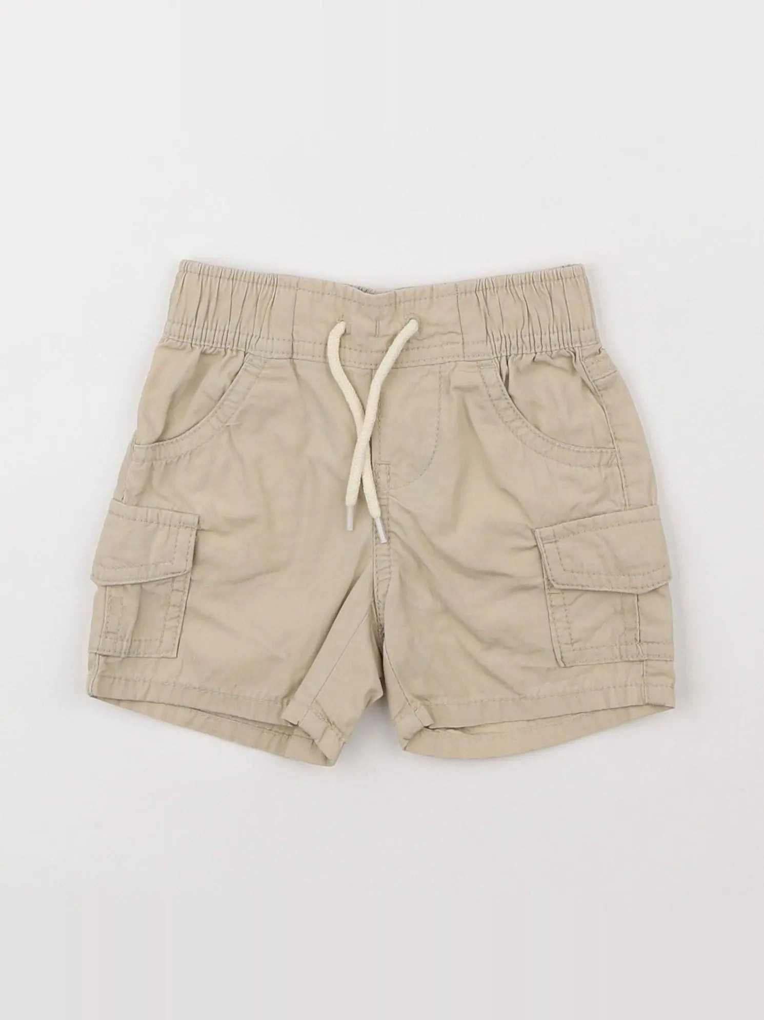 GAP - short beige - 3/6 mois