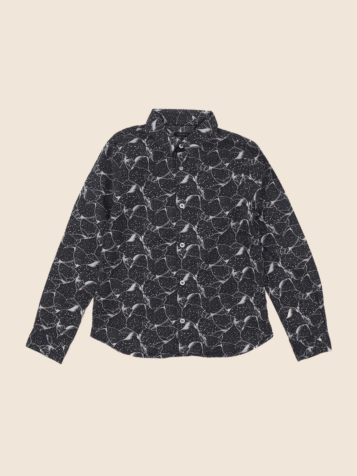 IKKS - chemise gris - 8 ans