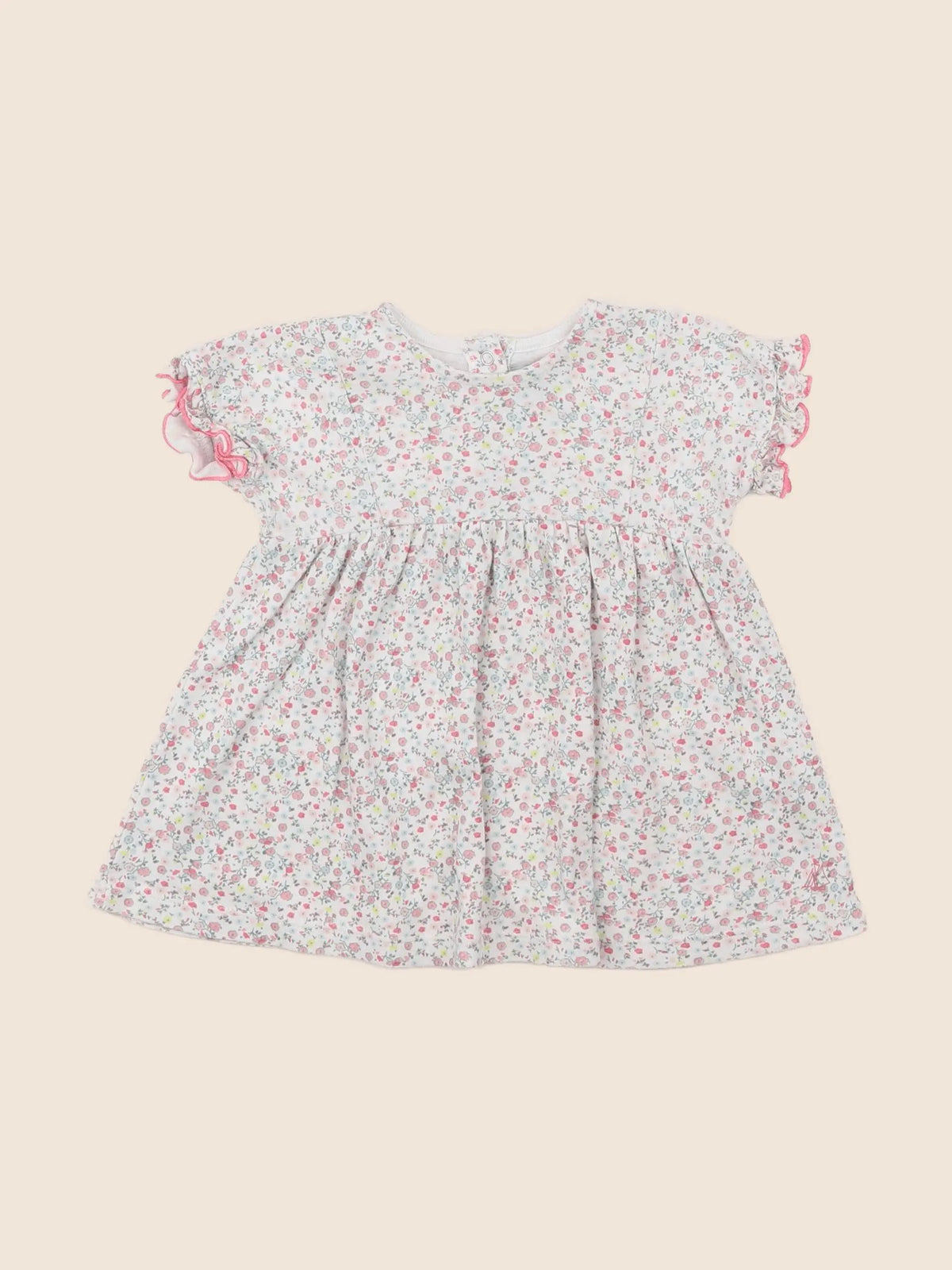 Petit Bateau - robe multicolore - 6 mois