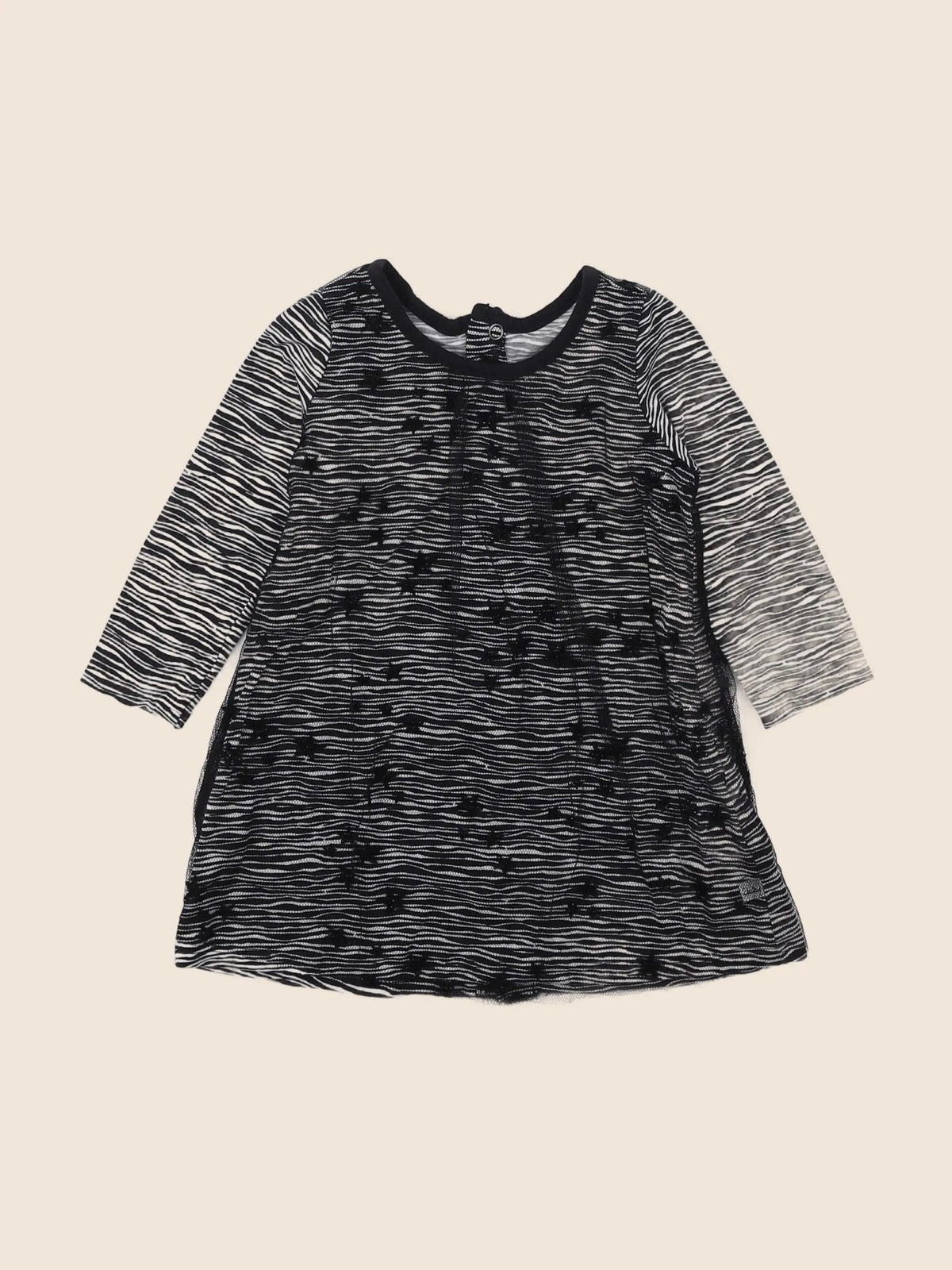 IKKS - robe noir - 12 mois