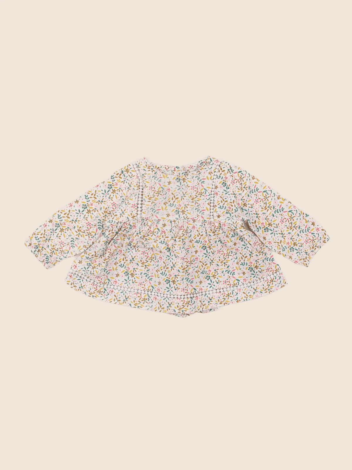 Vertbaudet - blouse multicolore - 6 mois