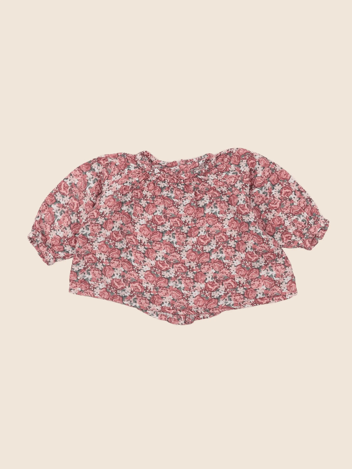 Vertbaudet - blouse rose - 6 mois