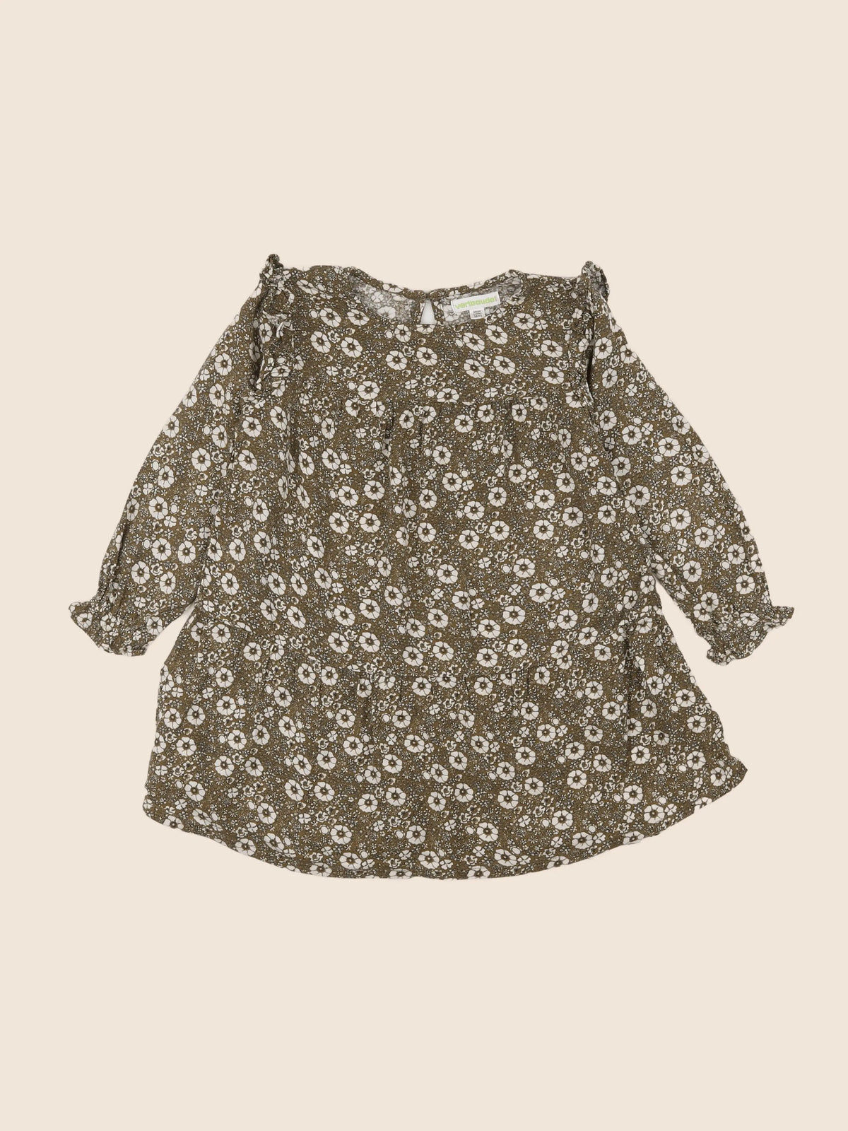 Vertbaudet - robe vert - 3 ans