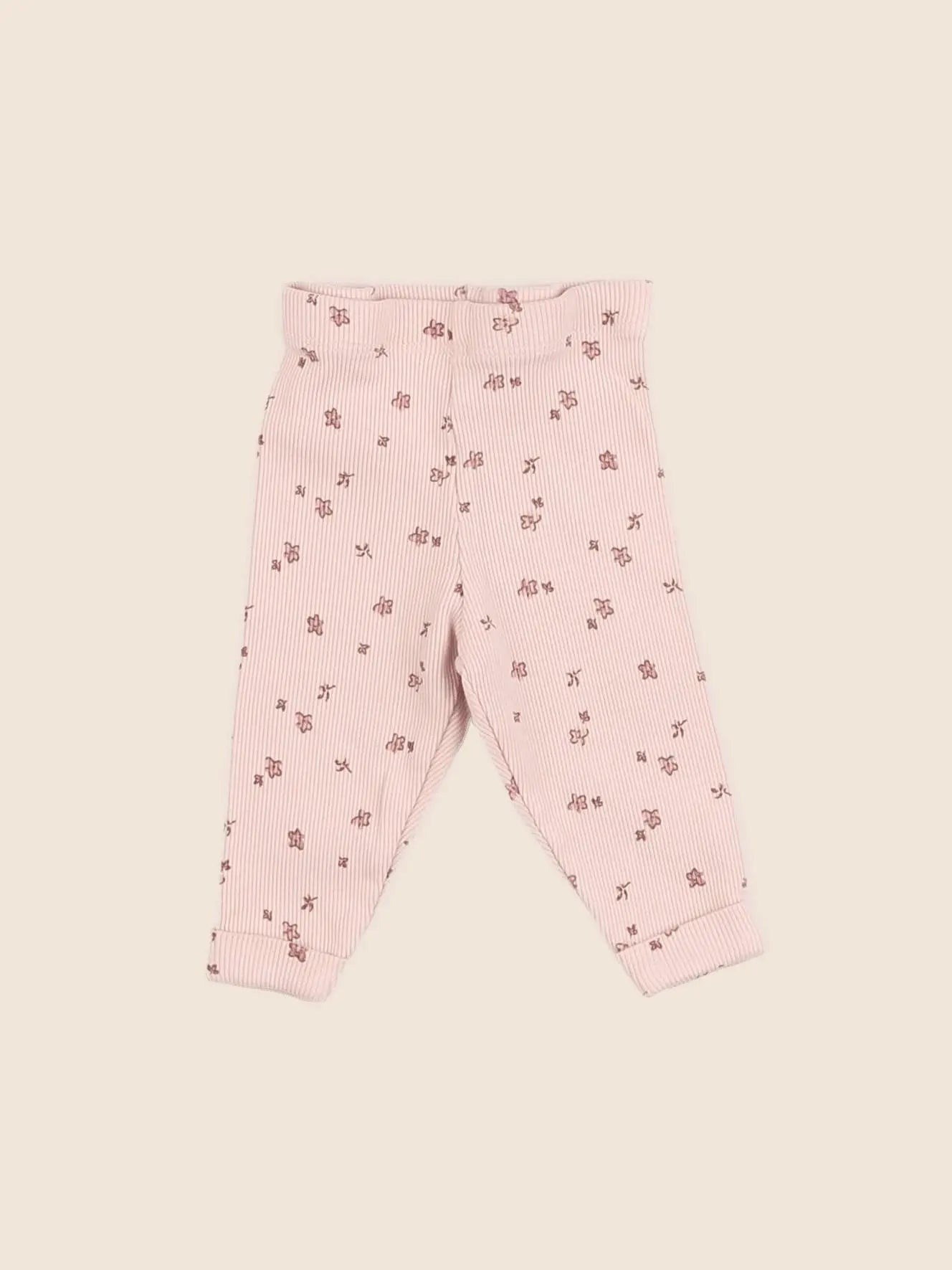 Tape à l'oeil - legging rose - 3 mois