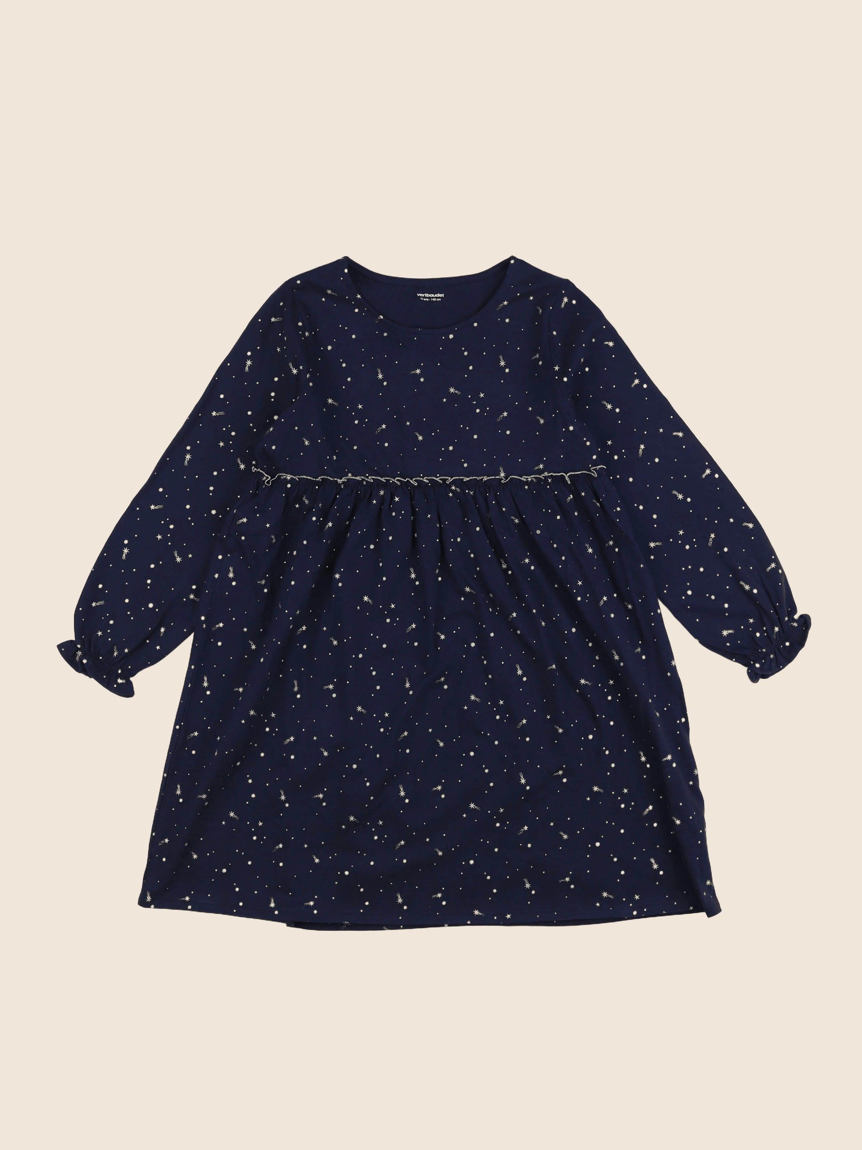 Vertbaudet - robe bleu - 10 ans