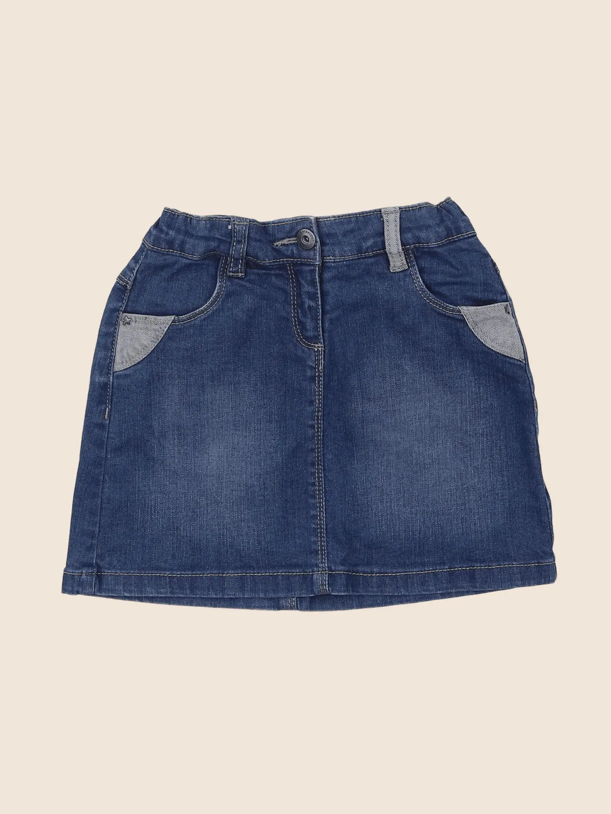 Vertbaudet - jupe bleu - 8 ans
