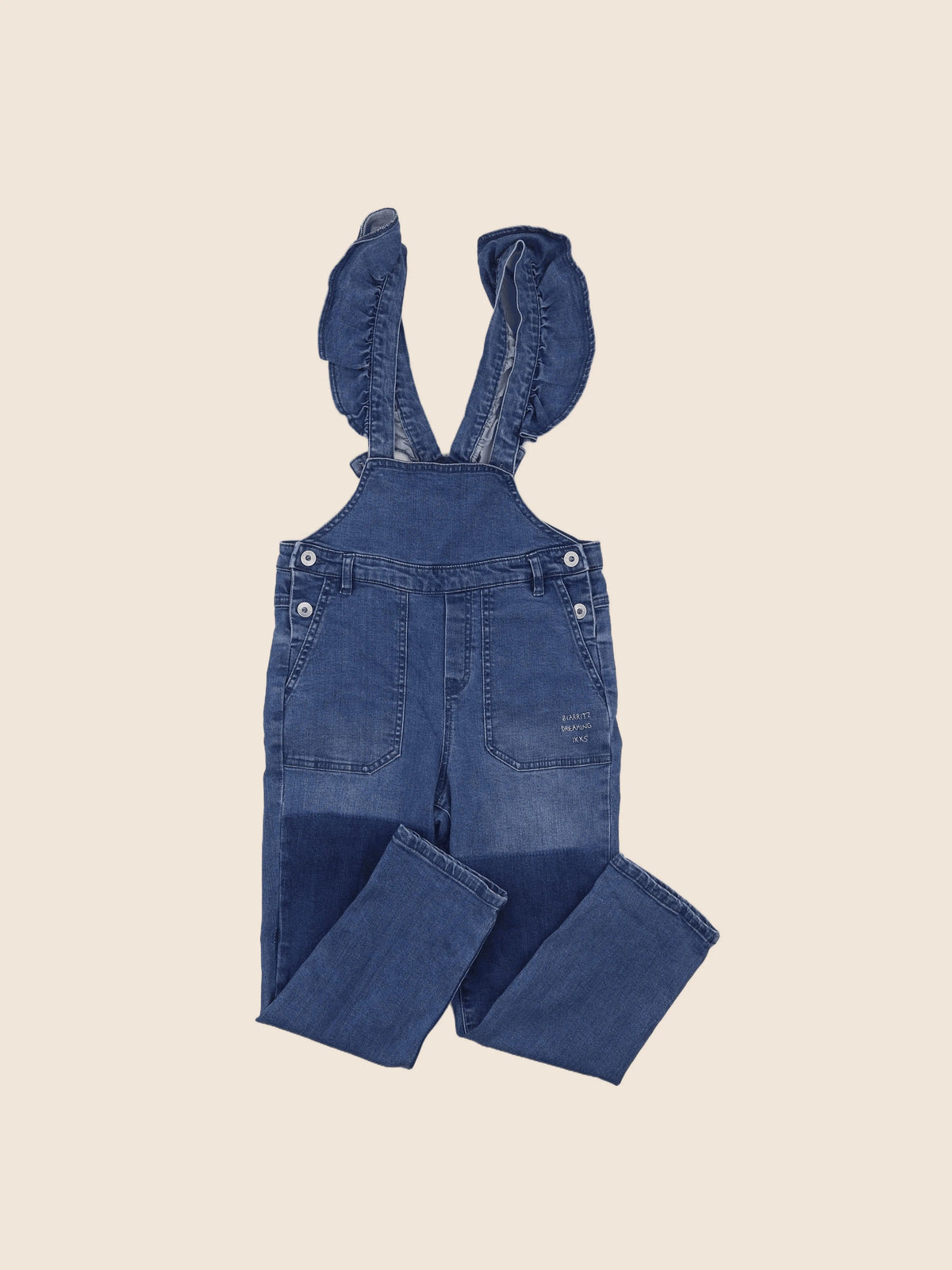 IKKS - salopette bleu - 10 ans
