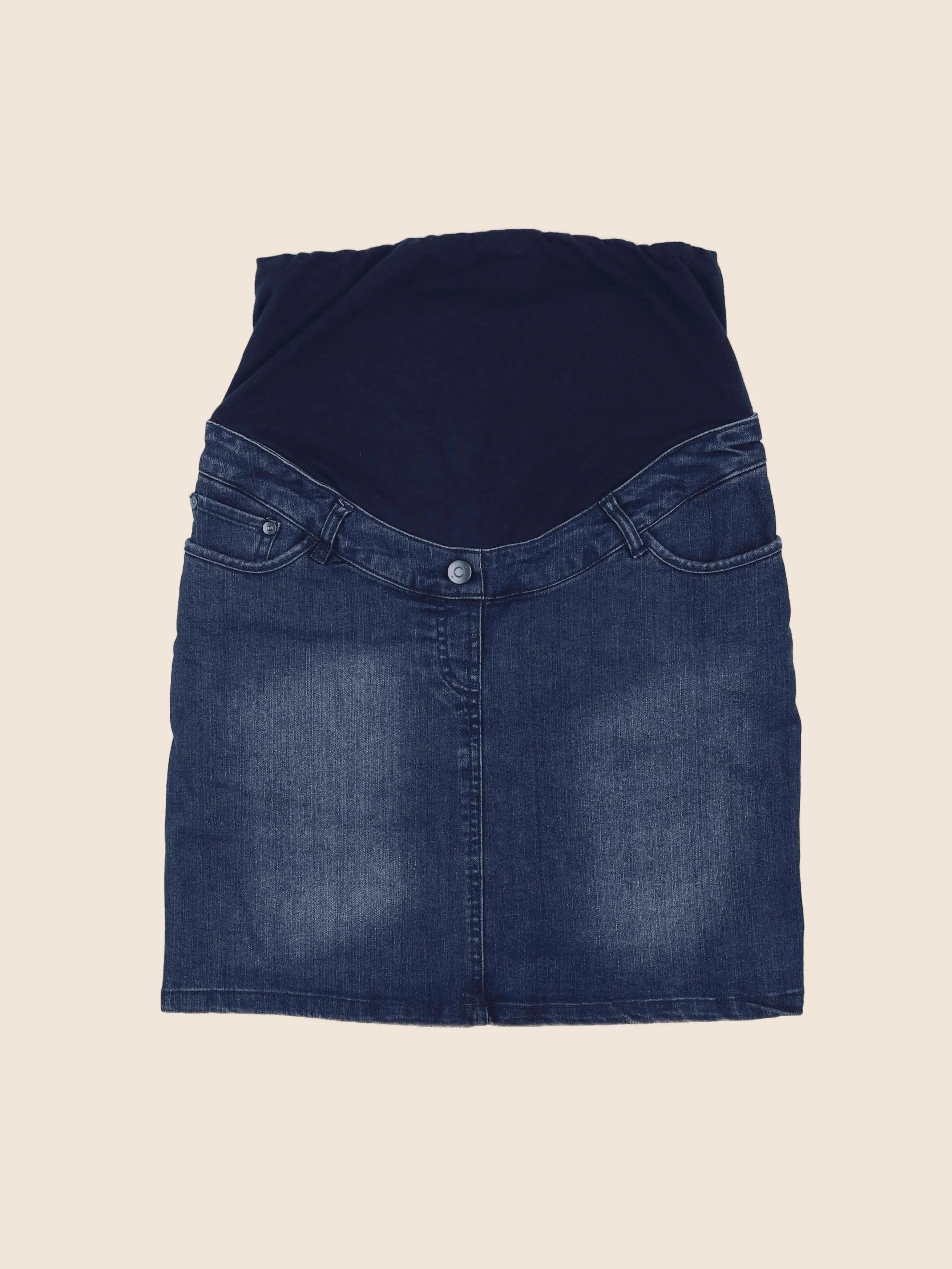Vertbaudet - jupe grossesse bleu - 36