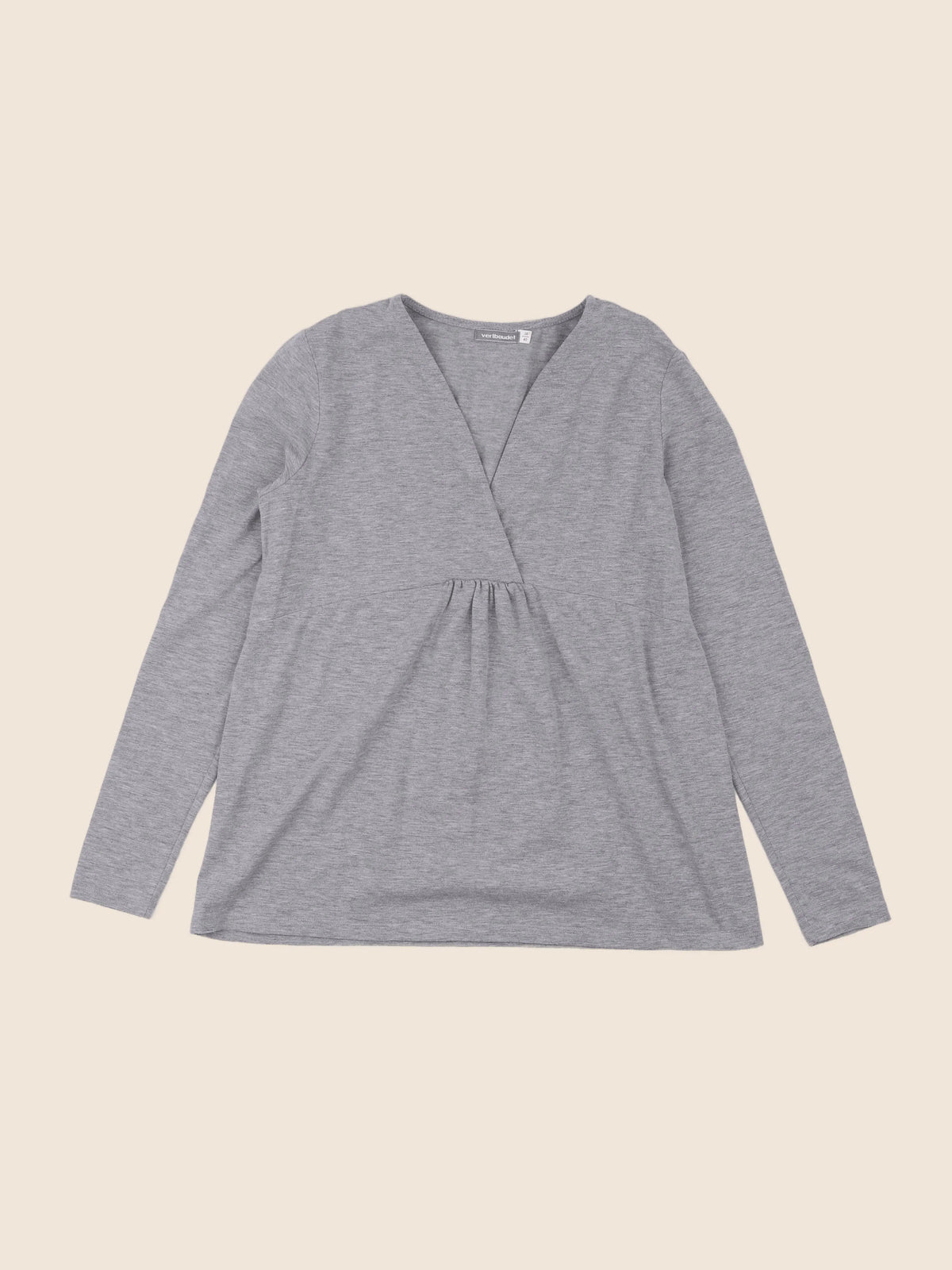 Vertbaudet - tee-shirt allaitement gris - 38 à 40