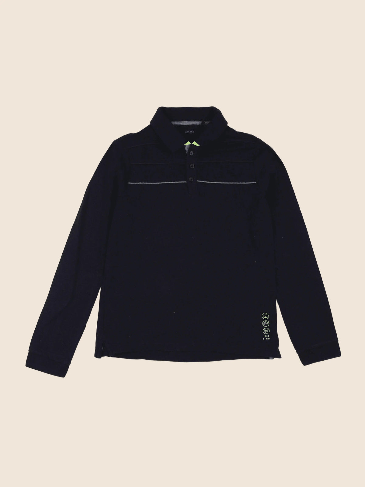 IKKS - polo bleu - 12 ans