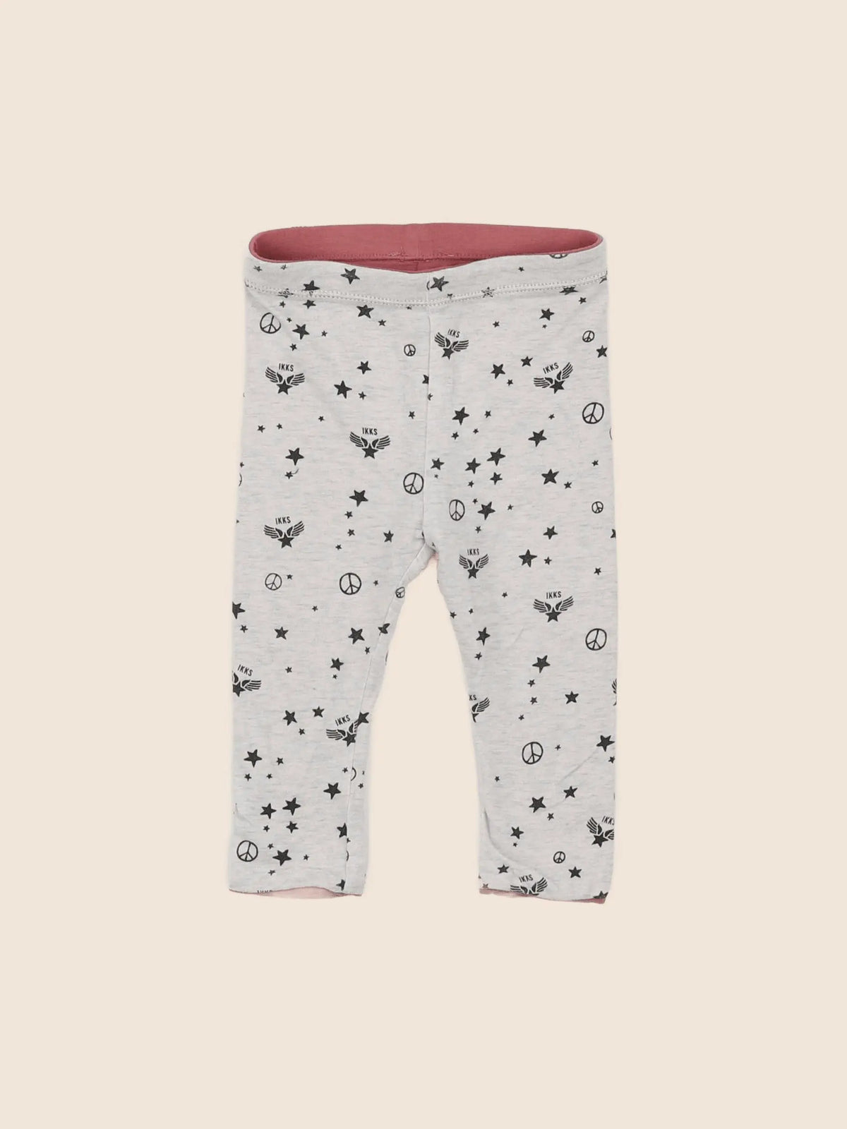 IKKS - legging beige - 6 mois