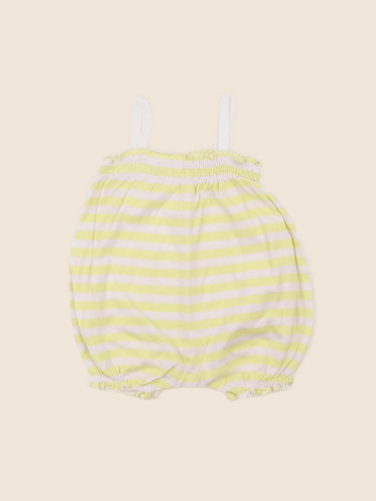 Petit Bateau - combinaison jaune - 6 mois