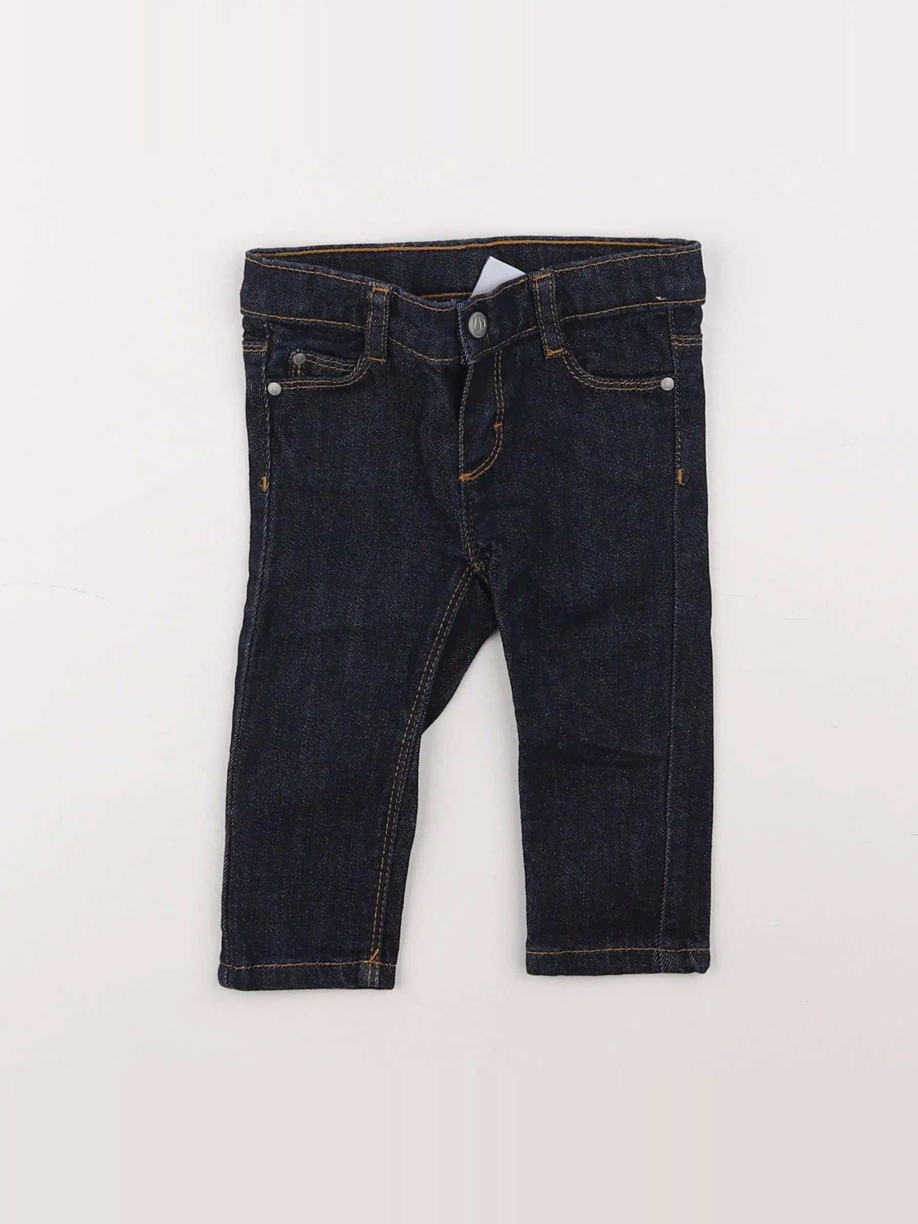 Petit Bateau - jean bleu - 6 mois