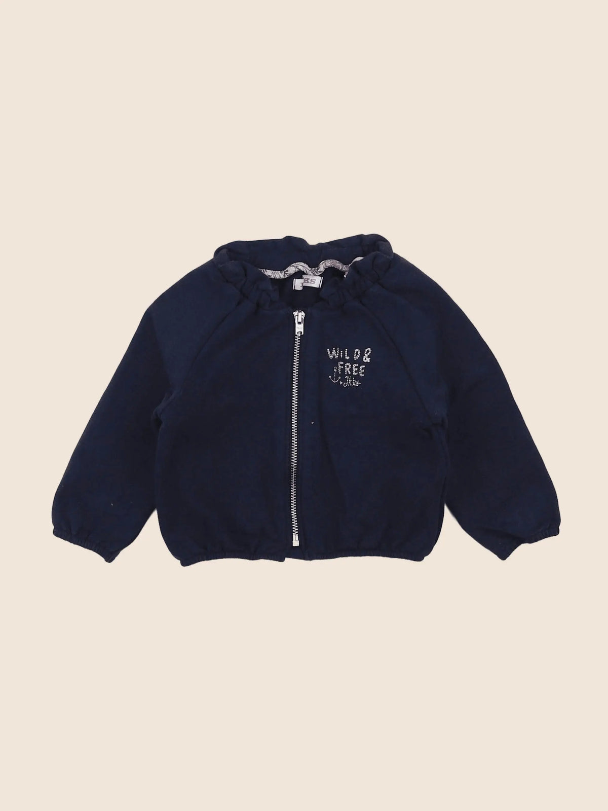 IKKS - veste bleu - 6 mois
