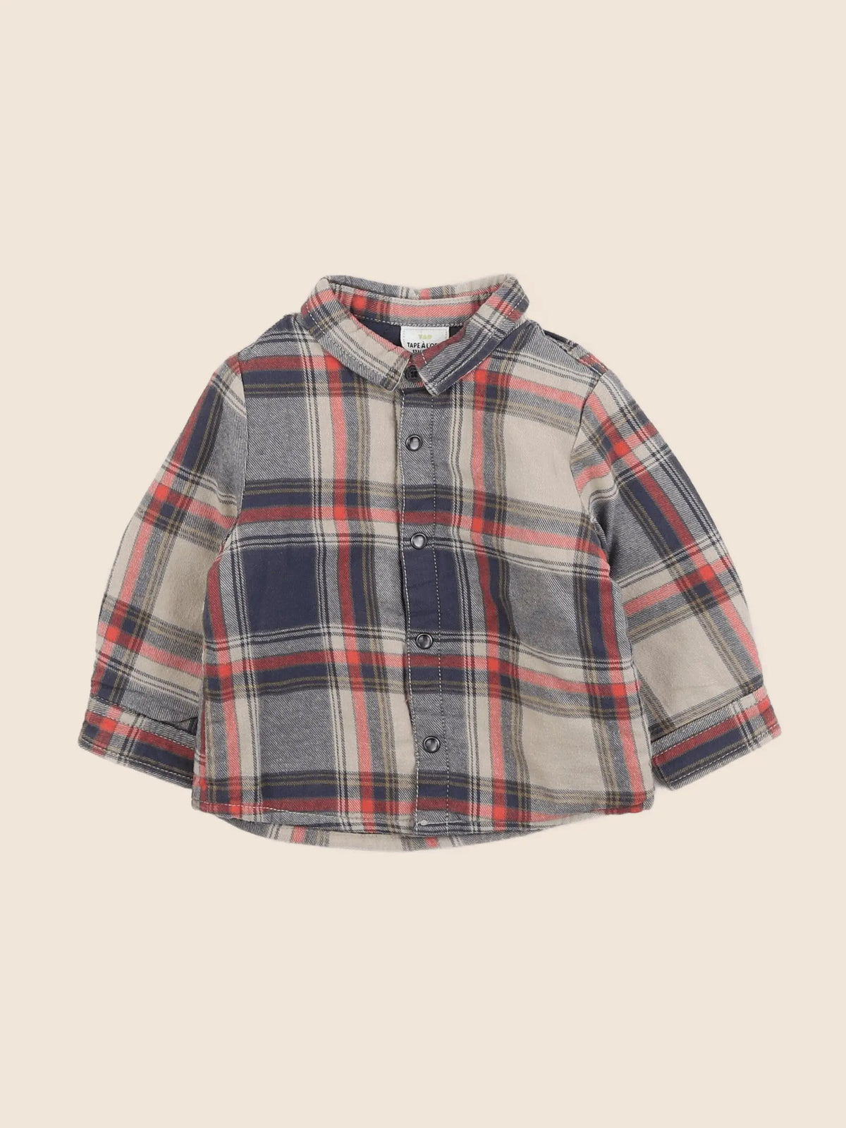 Tape à l'oeil - chemise multicolore - 12 mois