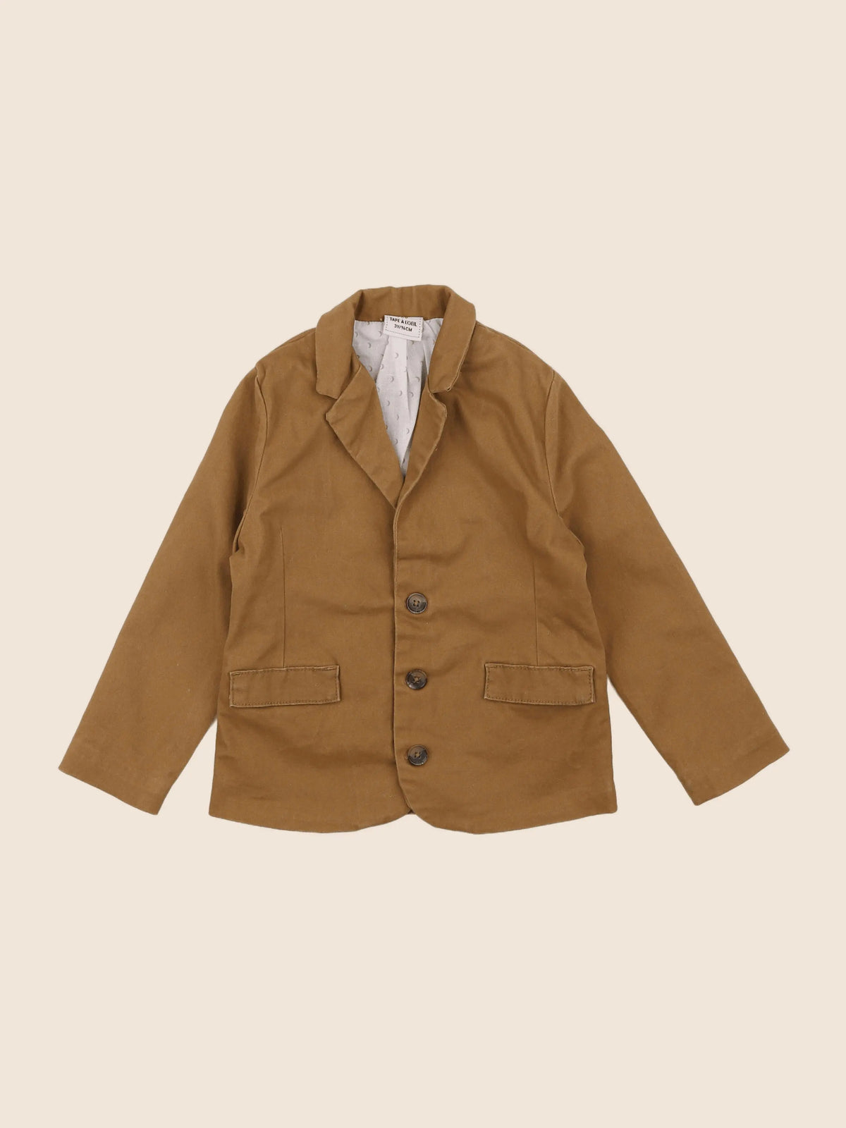 Tape à l'oeil - veste marron - 3 ans
