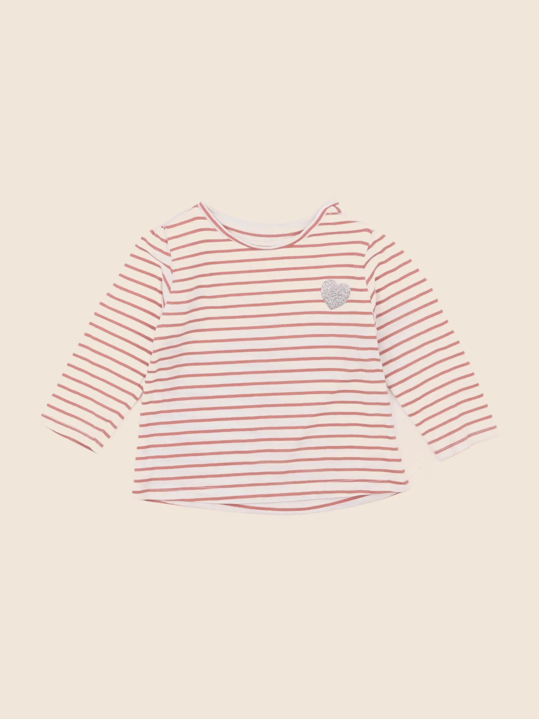 Vertbaudet - tee-shirt rose - 9 mois