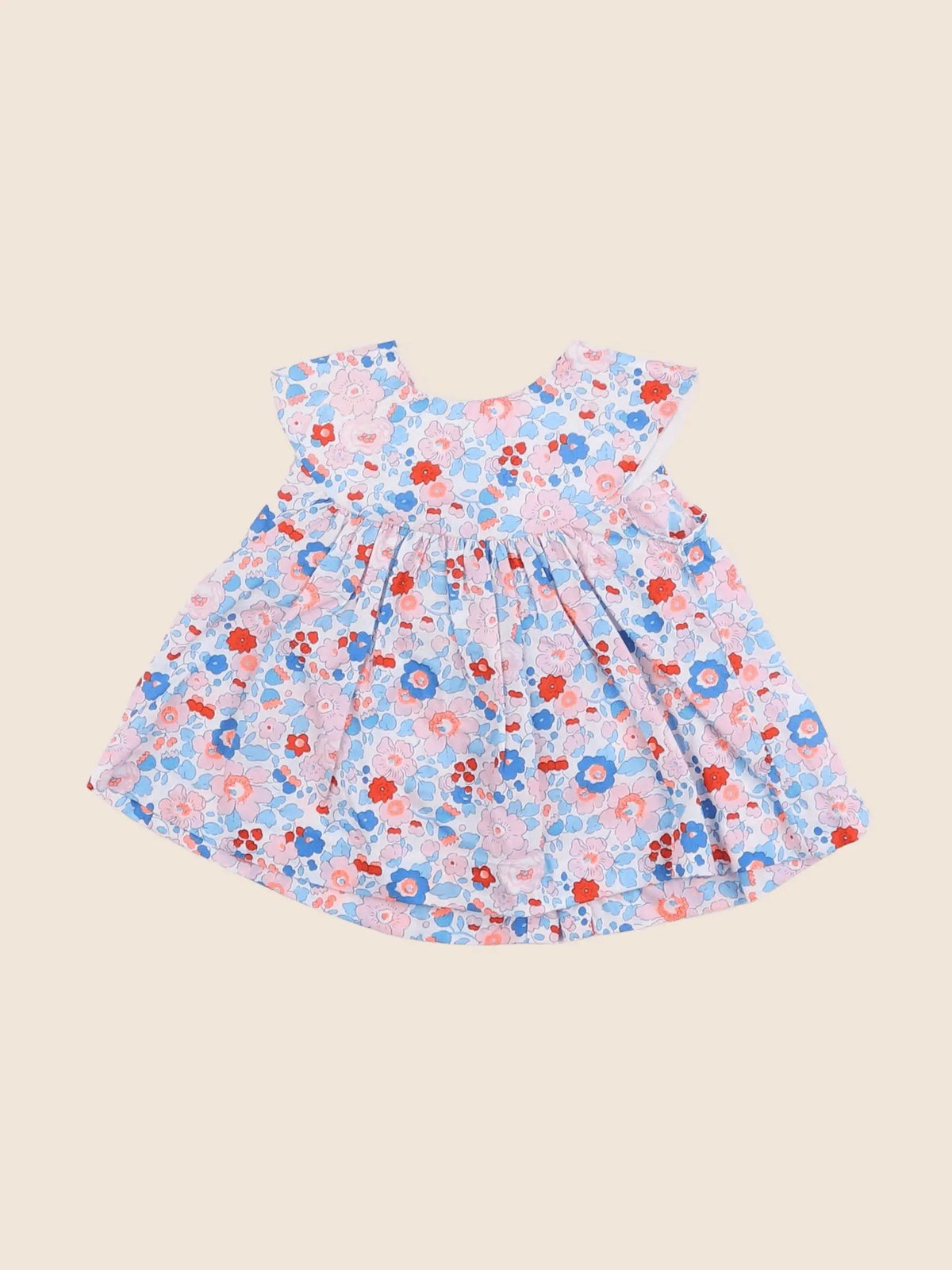 Jacadi - robe liberty multicolore - 6 mois
