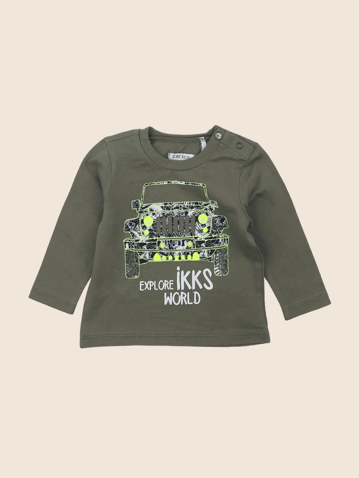 IKKS - tee-shirt vert - 3 mois