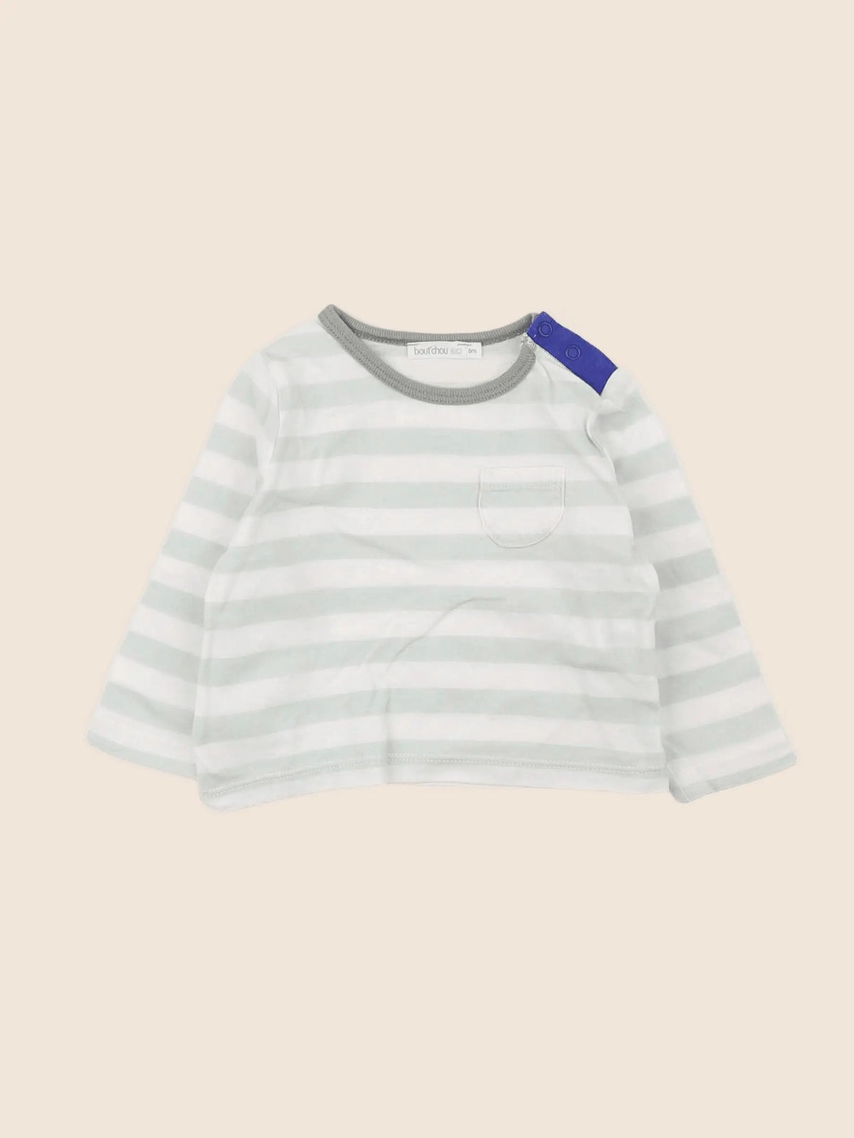 Boutchou - tee-shirt vert - 6 mois