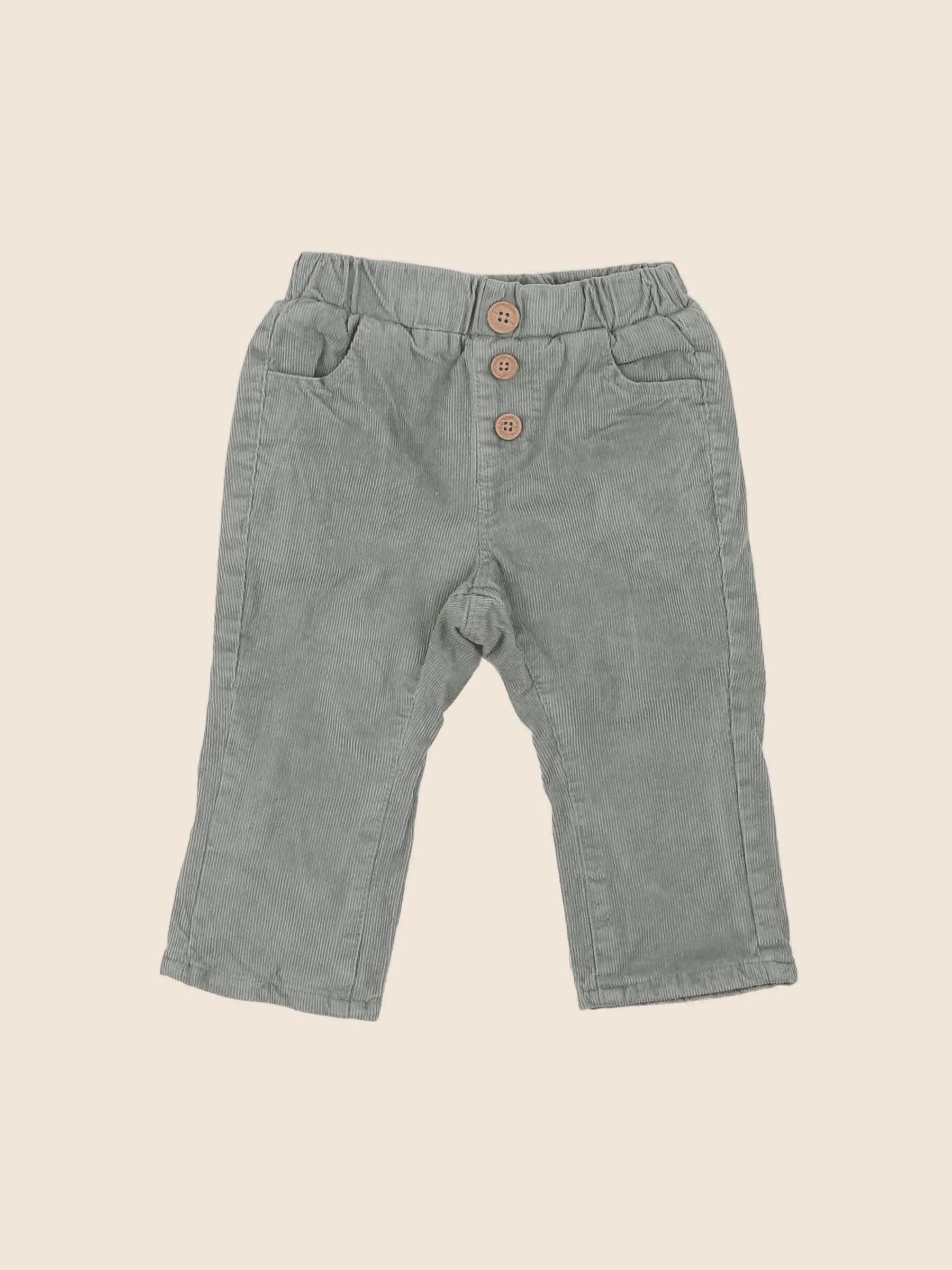 Tape à l'oeil - pantalon vert - 6 mois