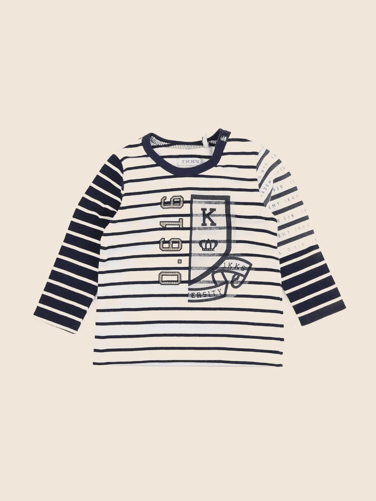IKKS - tee-shirt multicolore - 6 mois