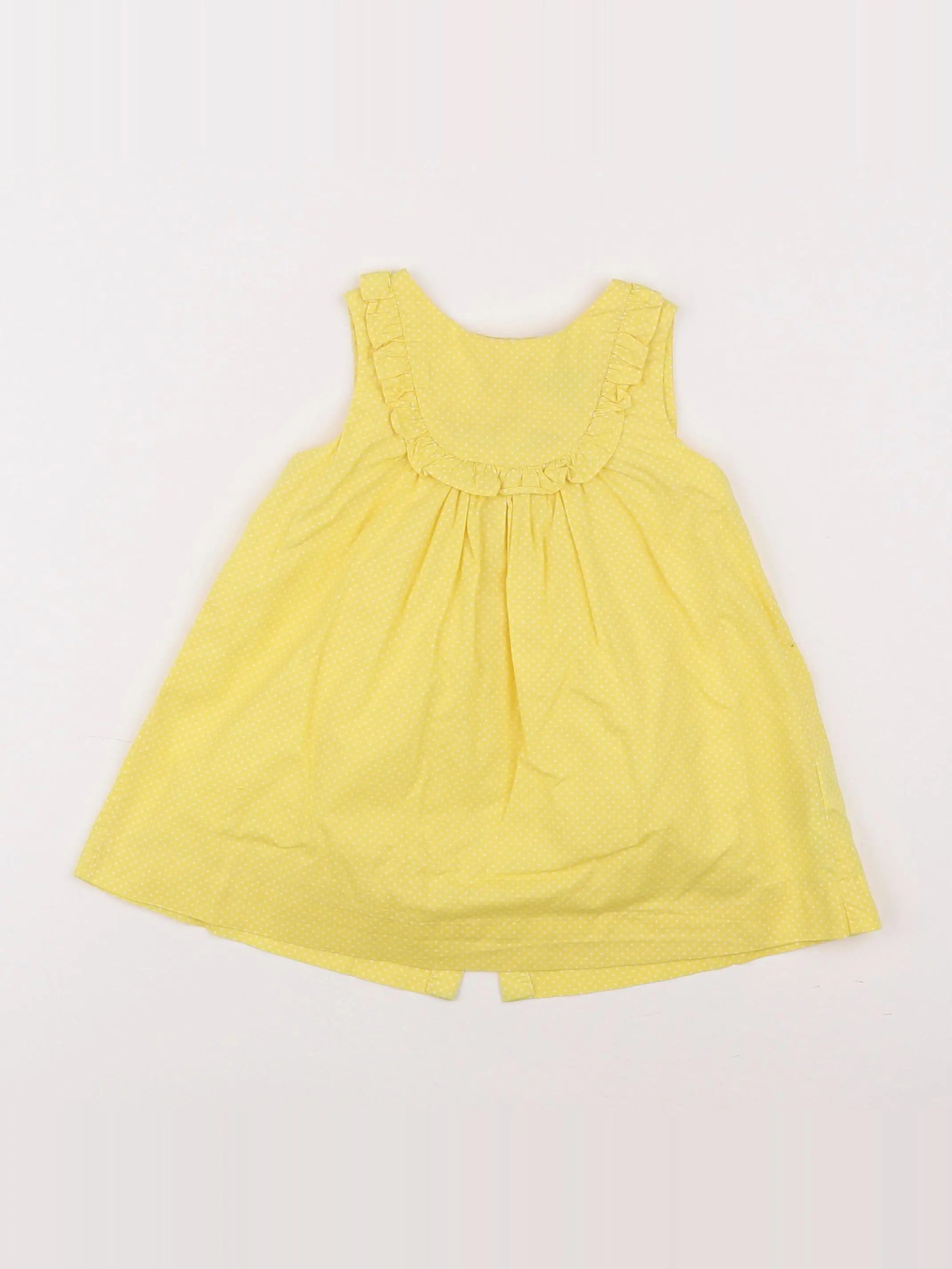 Jacadi - robe jaune - 12 mois