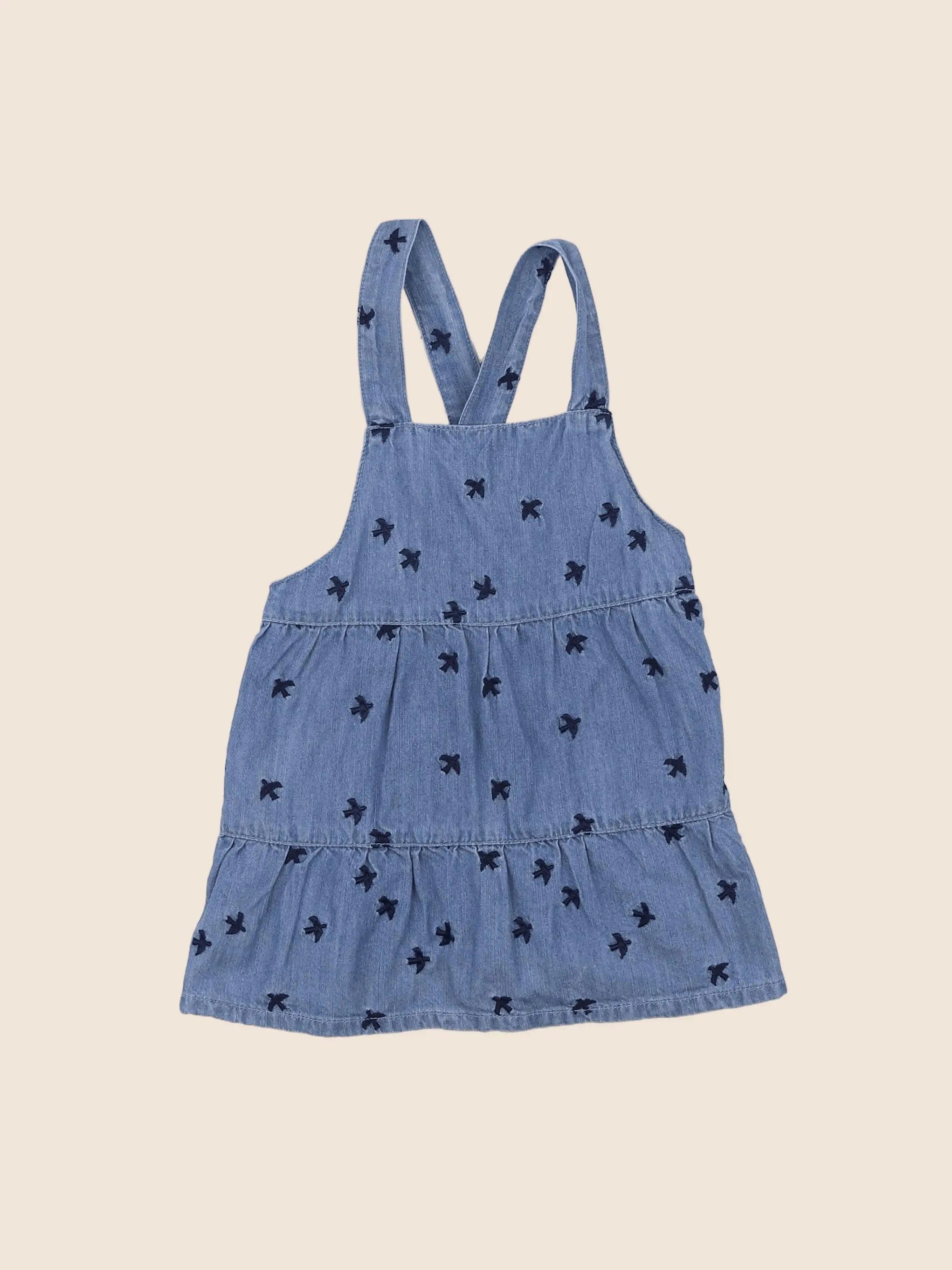 Cadet Rousselle - robe bleu - 6 mois