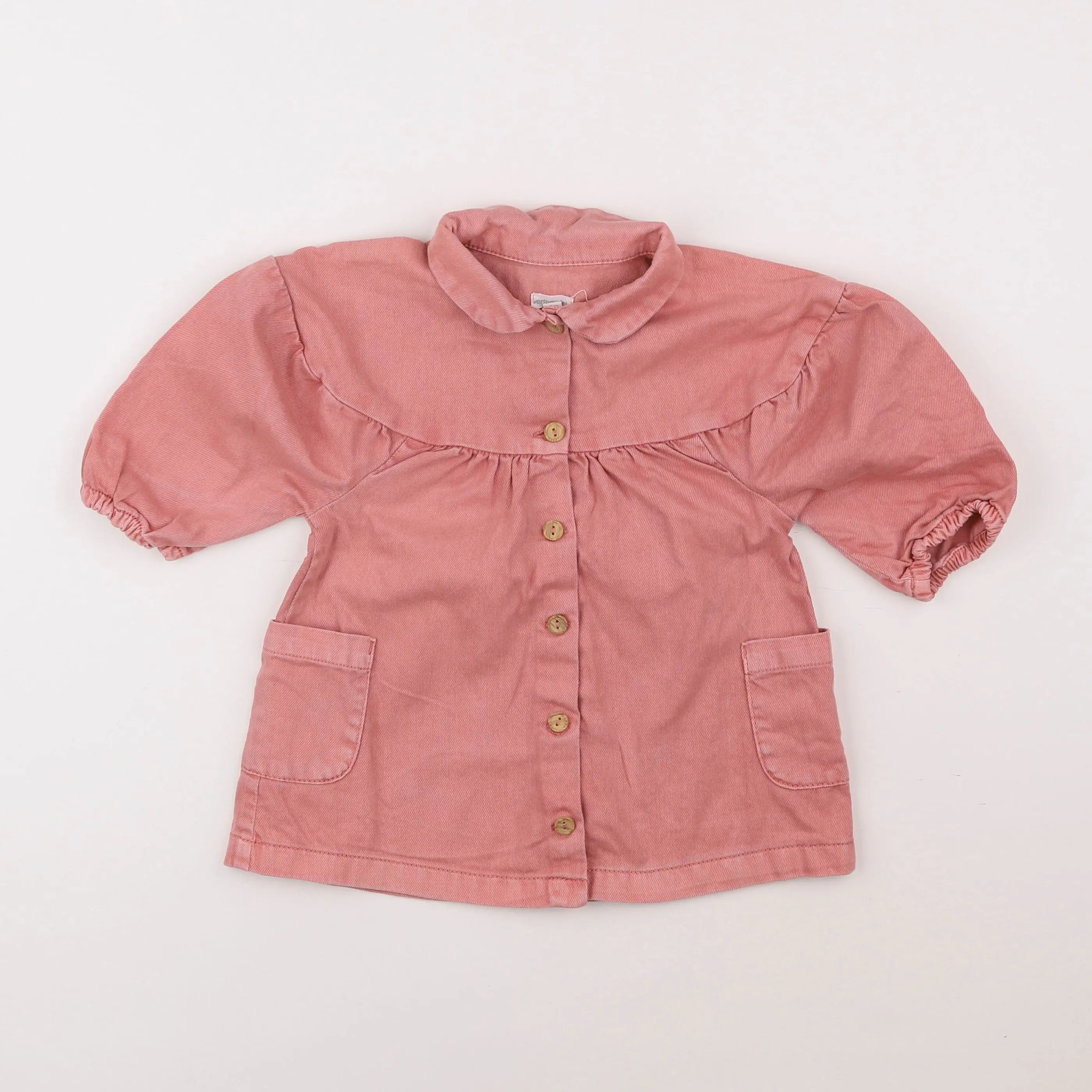Vertbaudet - robe rose - 18 mois