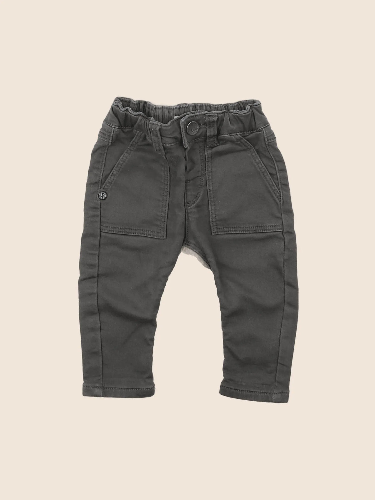 IKKS - pantalon gris - 6 mois