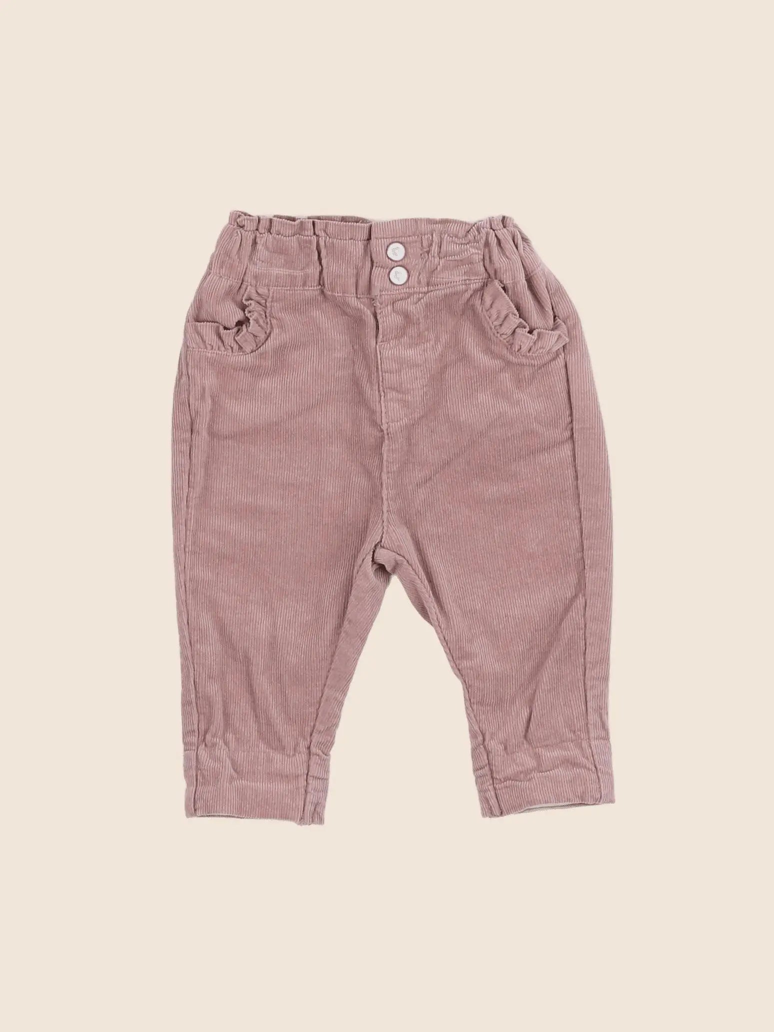 Vertbaudet - pantalon rose - 1 mois
