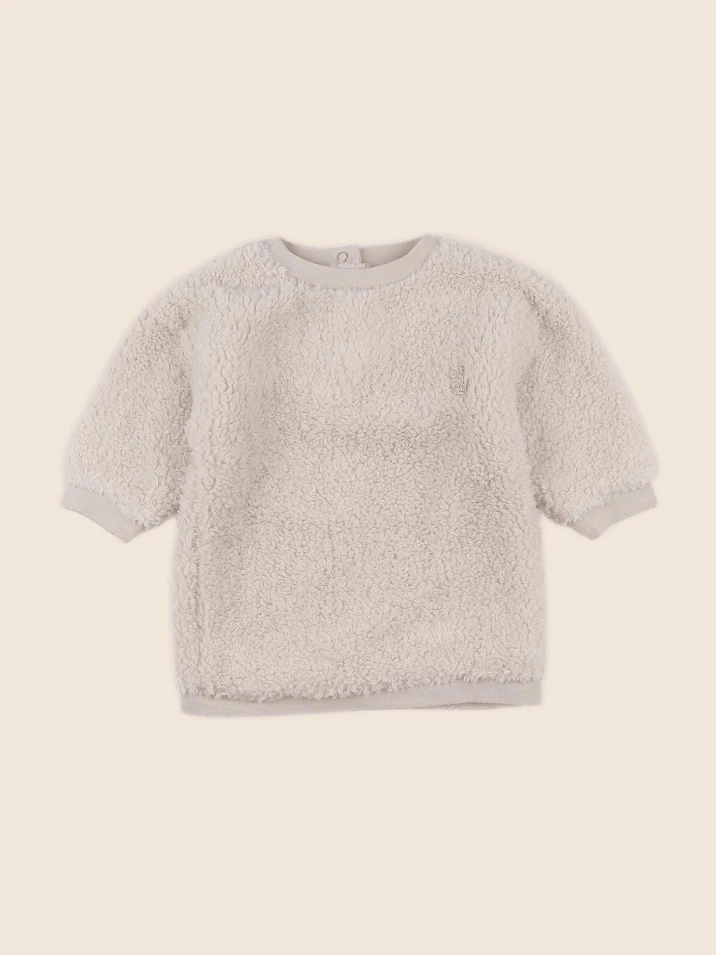 Vertbaudet - robe beige - 12 mois