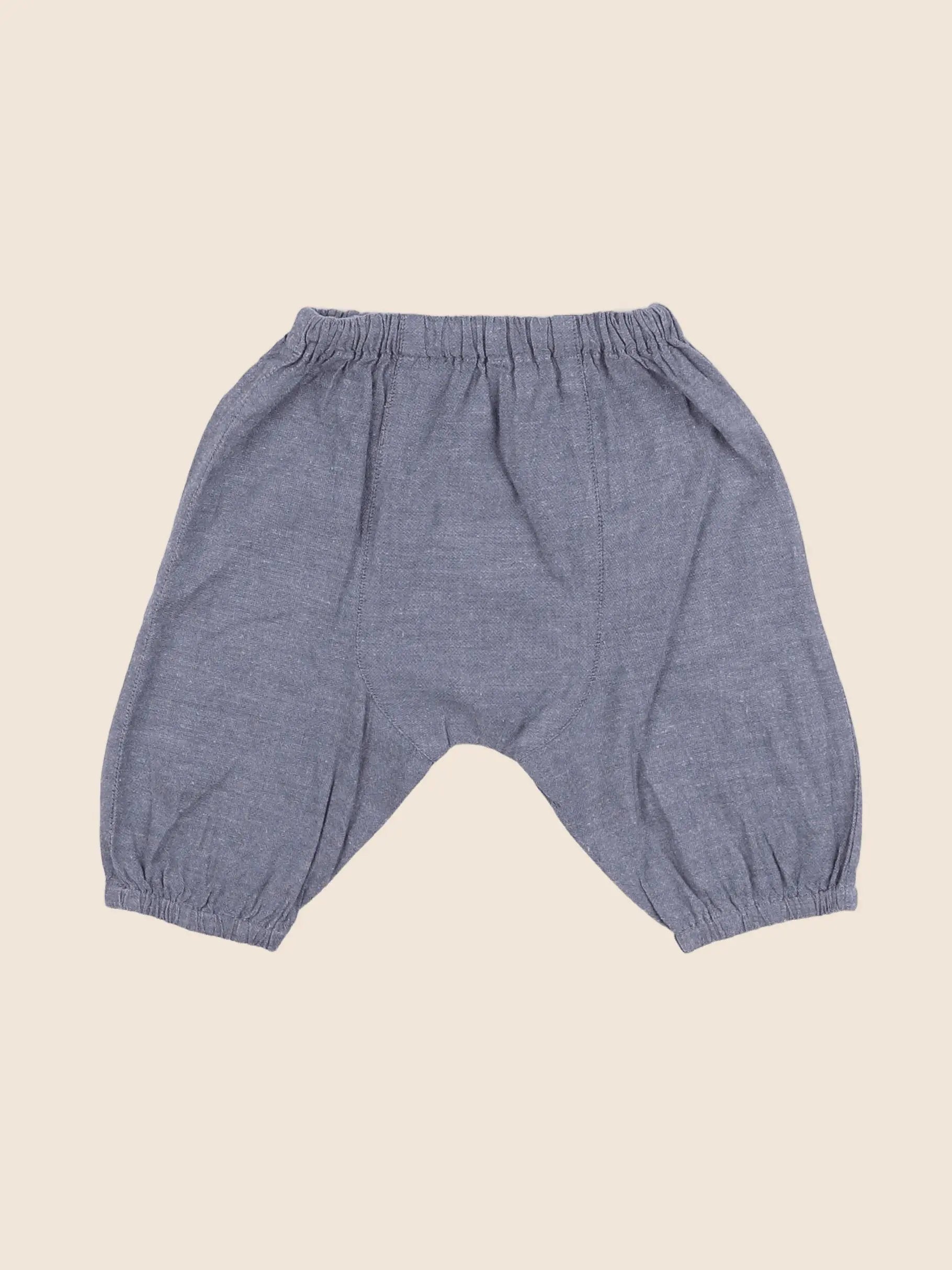 Boutchou - sarouel bleu - 6 mois
