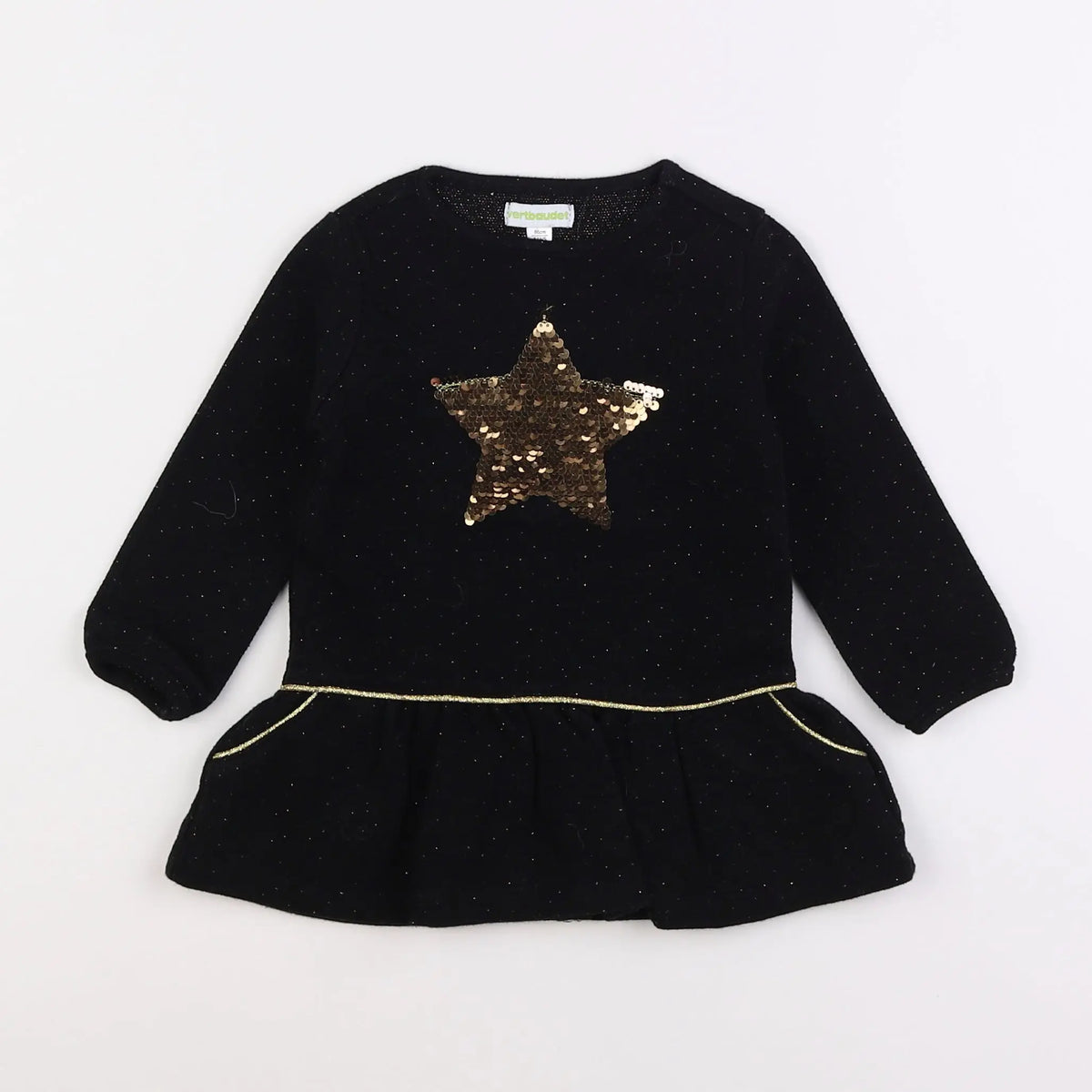 Vertbaudet - robe noir - 2 ans