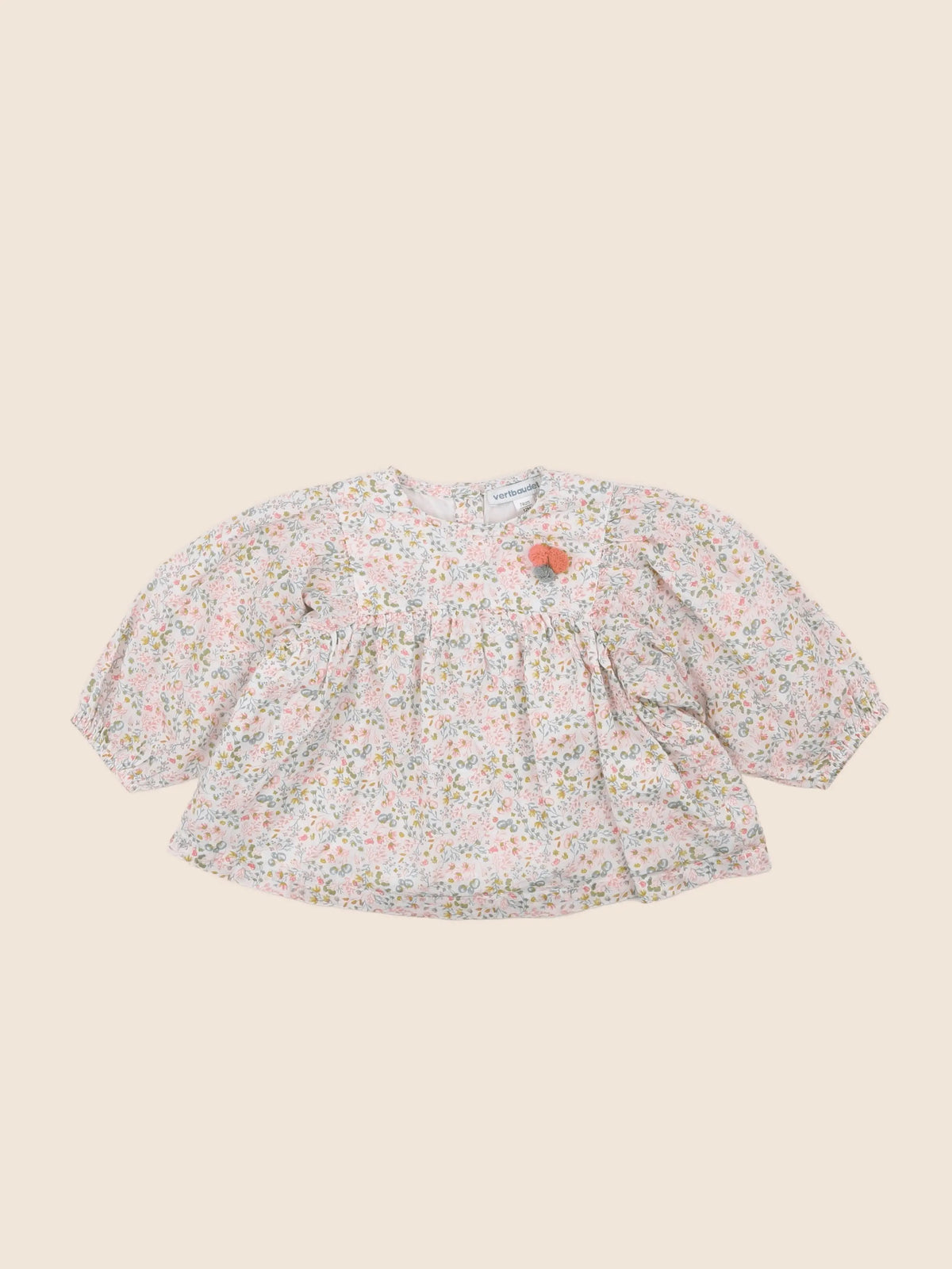 Vertbaudet - blouse multicolore - 12 mois