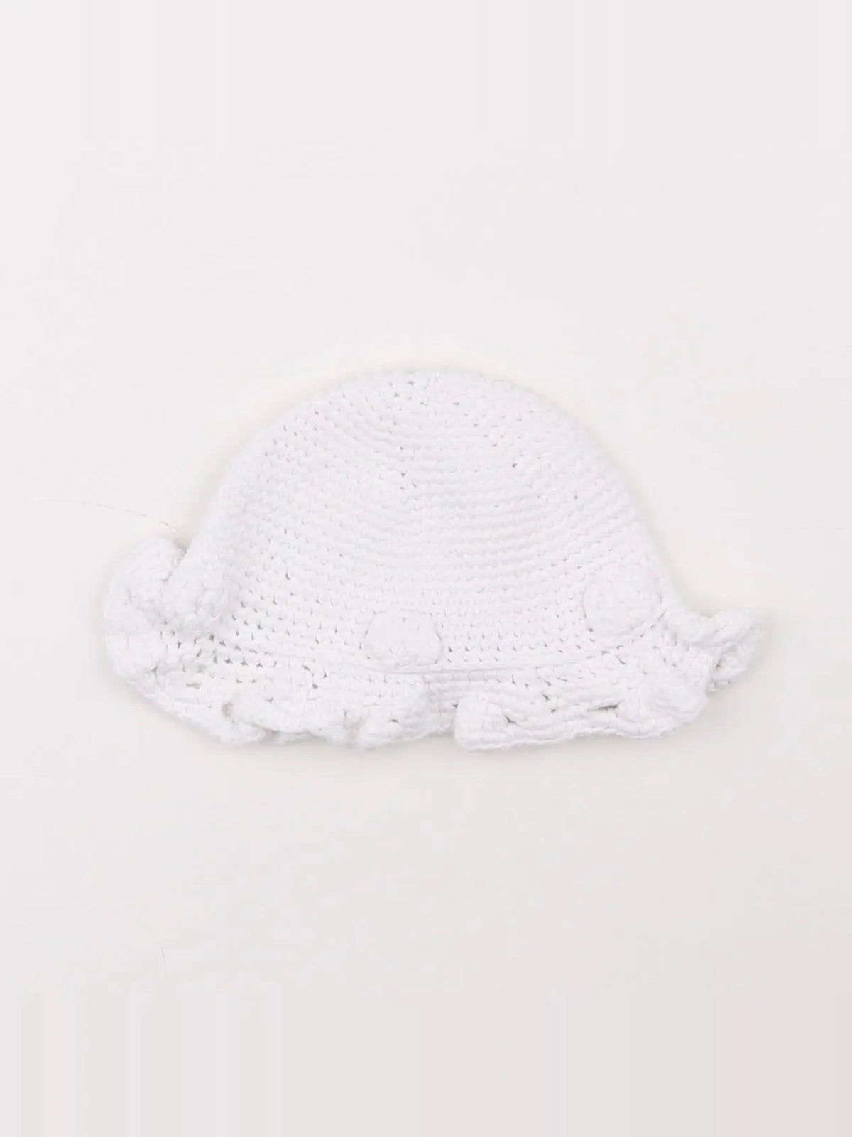 Vertbaudet - chapeau blanc - 6 mois