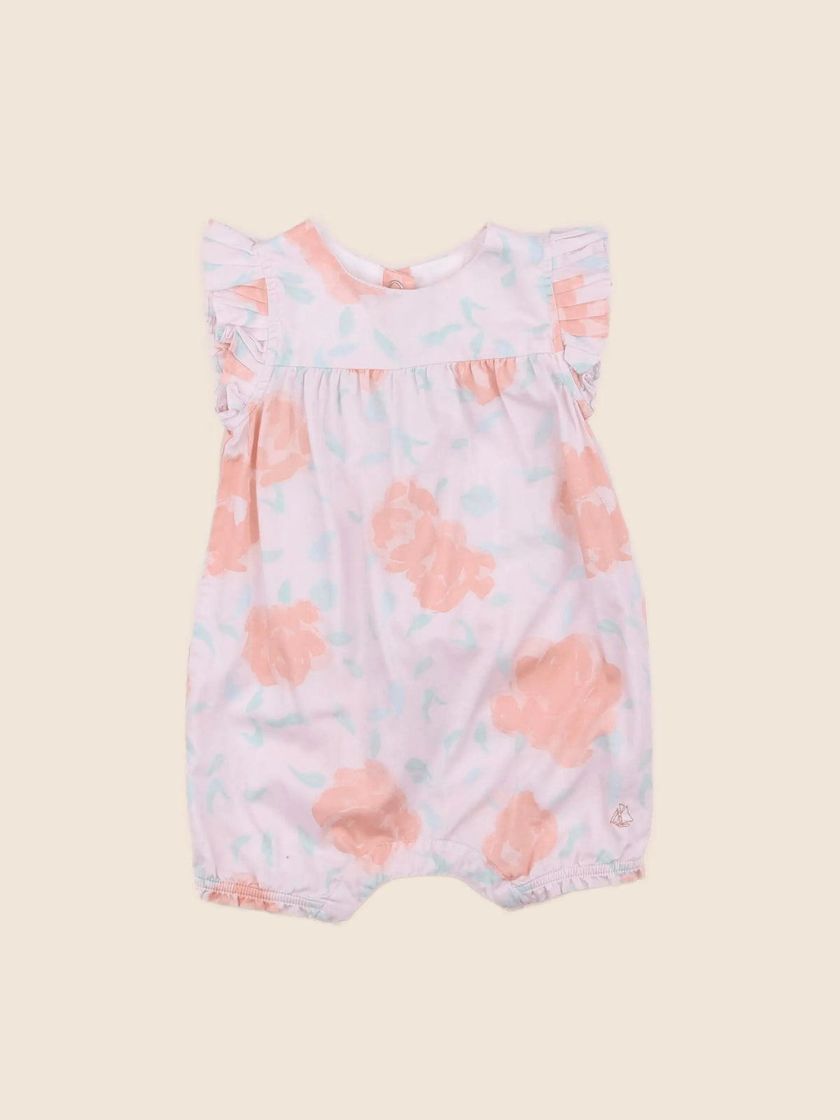 Petit Bateau - combinaison rose - 12 mois