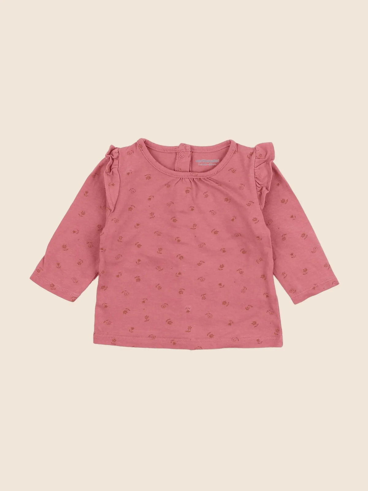 Vertbaudet - tee-shirt rose - 3 mois