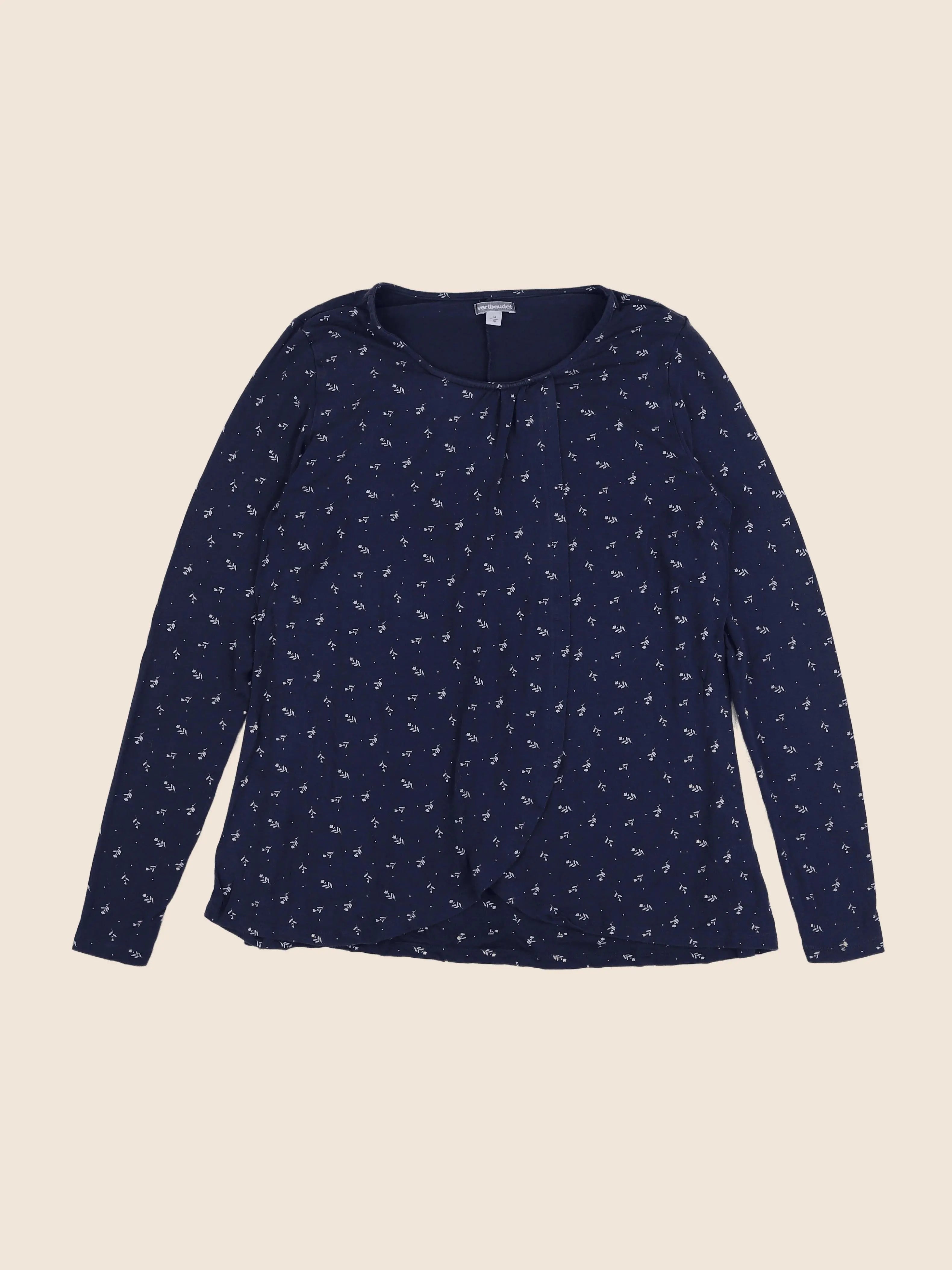 Vertbaudet - tee-shirt grossesse bleu - 34 à 36