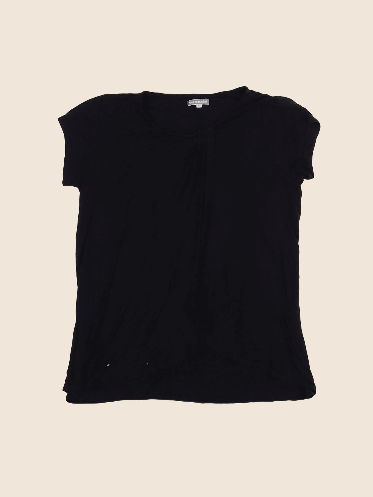 Vertbaudet - tee-shirt grossesse noir - 38 à 40