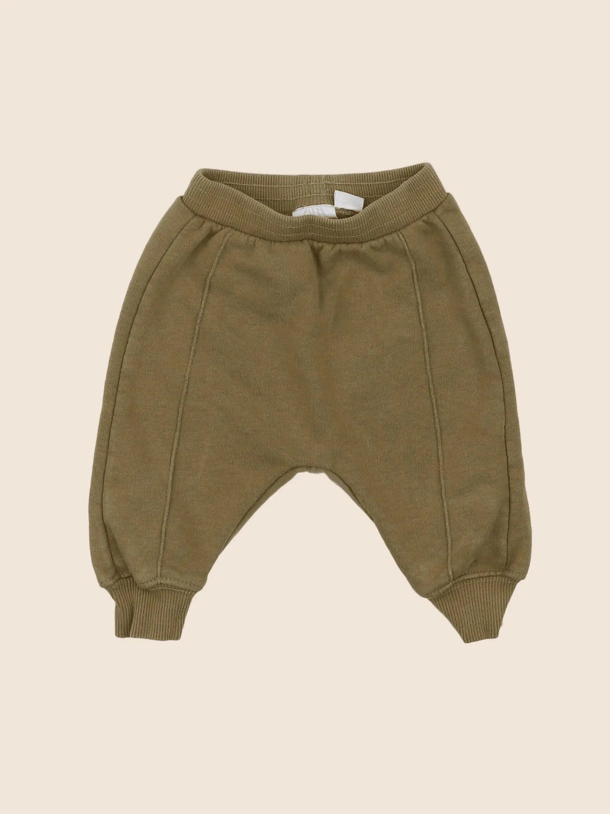 Zara - jogging vert - 3/6 mois