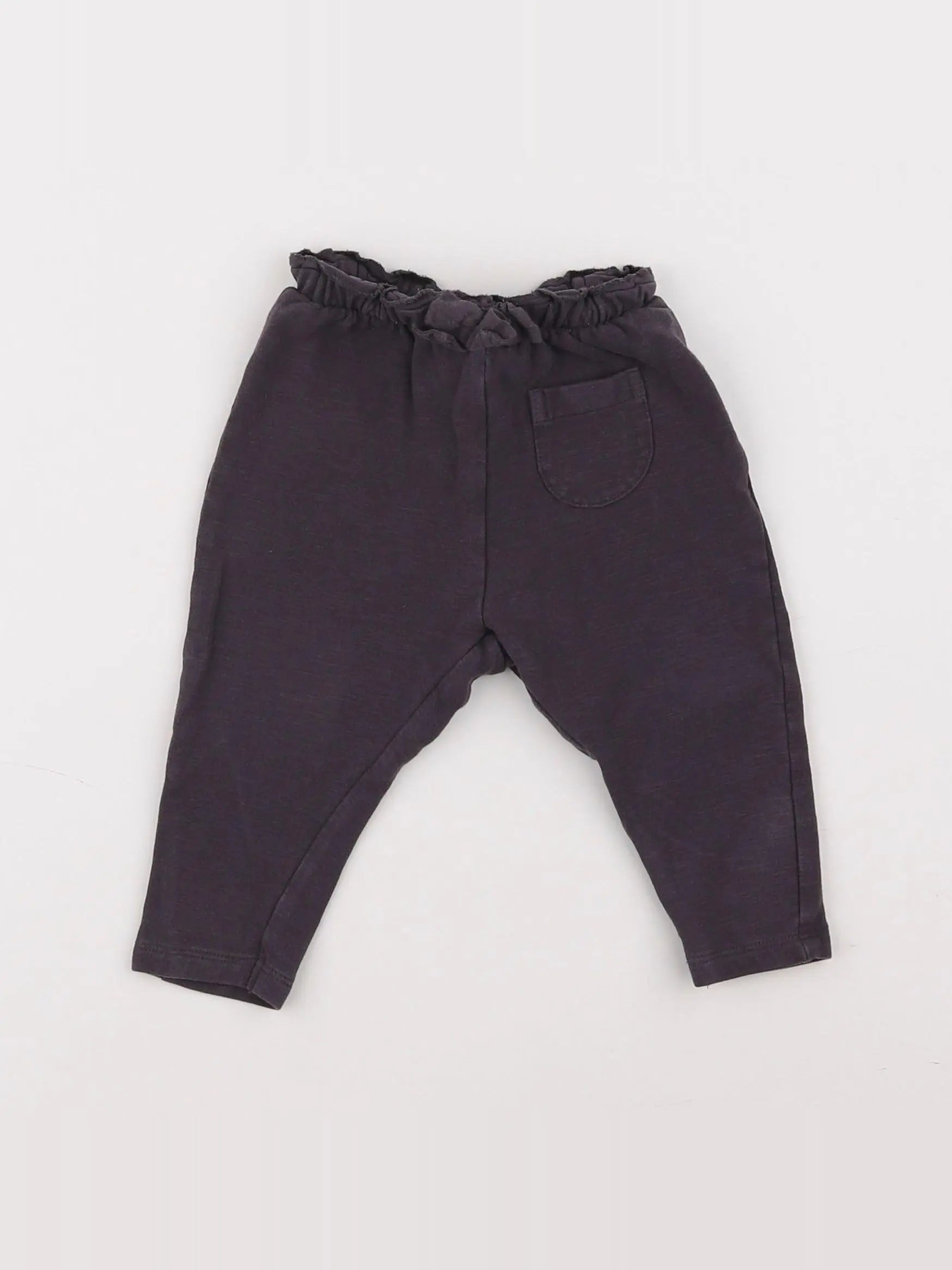 Zara - jogging gris - 6/9 mois