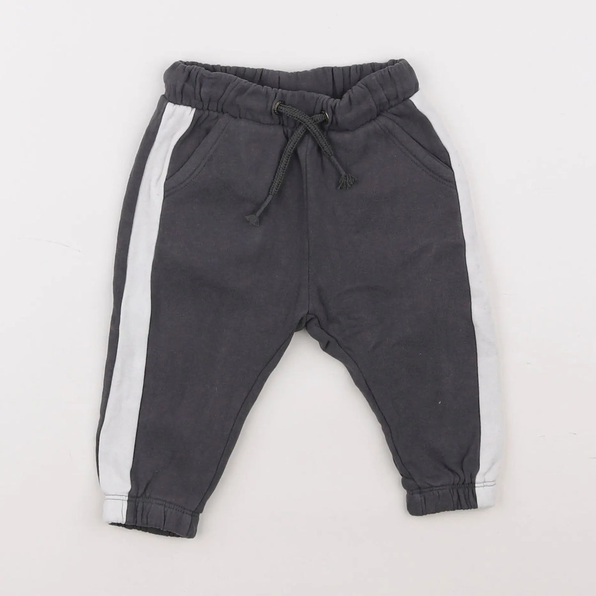 Vertbaudet - jogging gris - 9 mois
