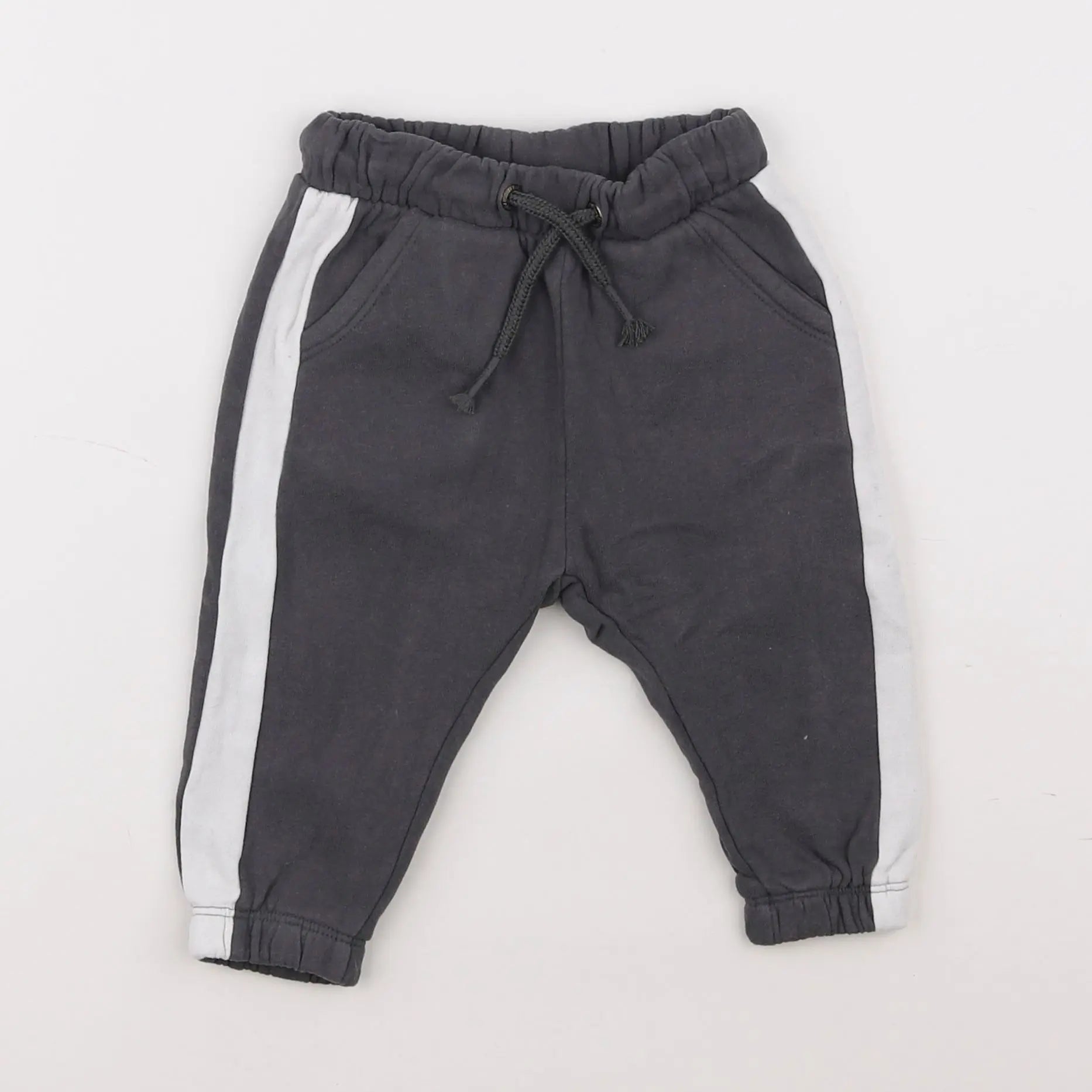 Vertbaudet - jogging gris - 9 mois