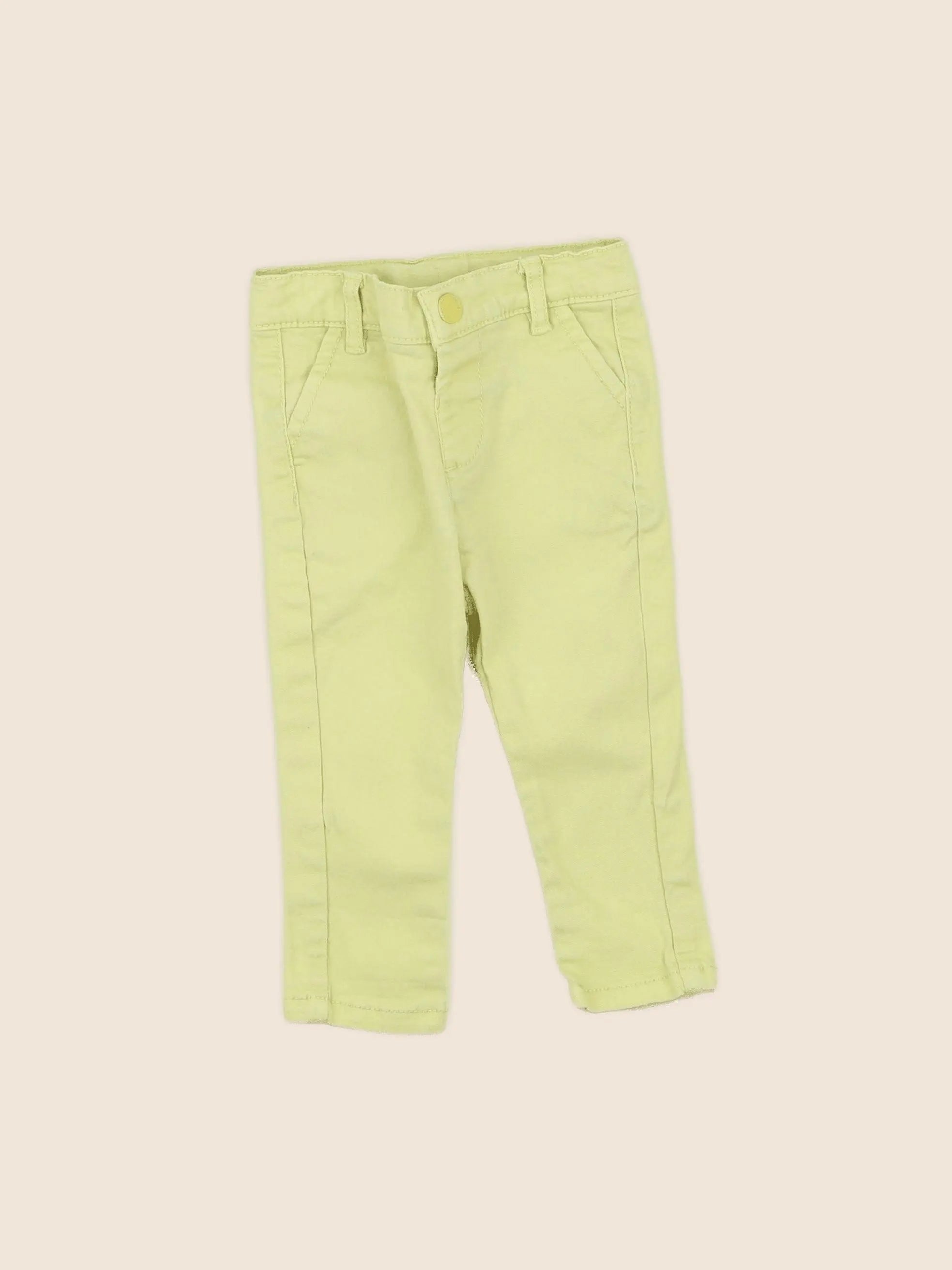 Tape à l'oeil - pantalon jaune - 6 mois