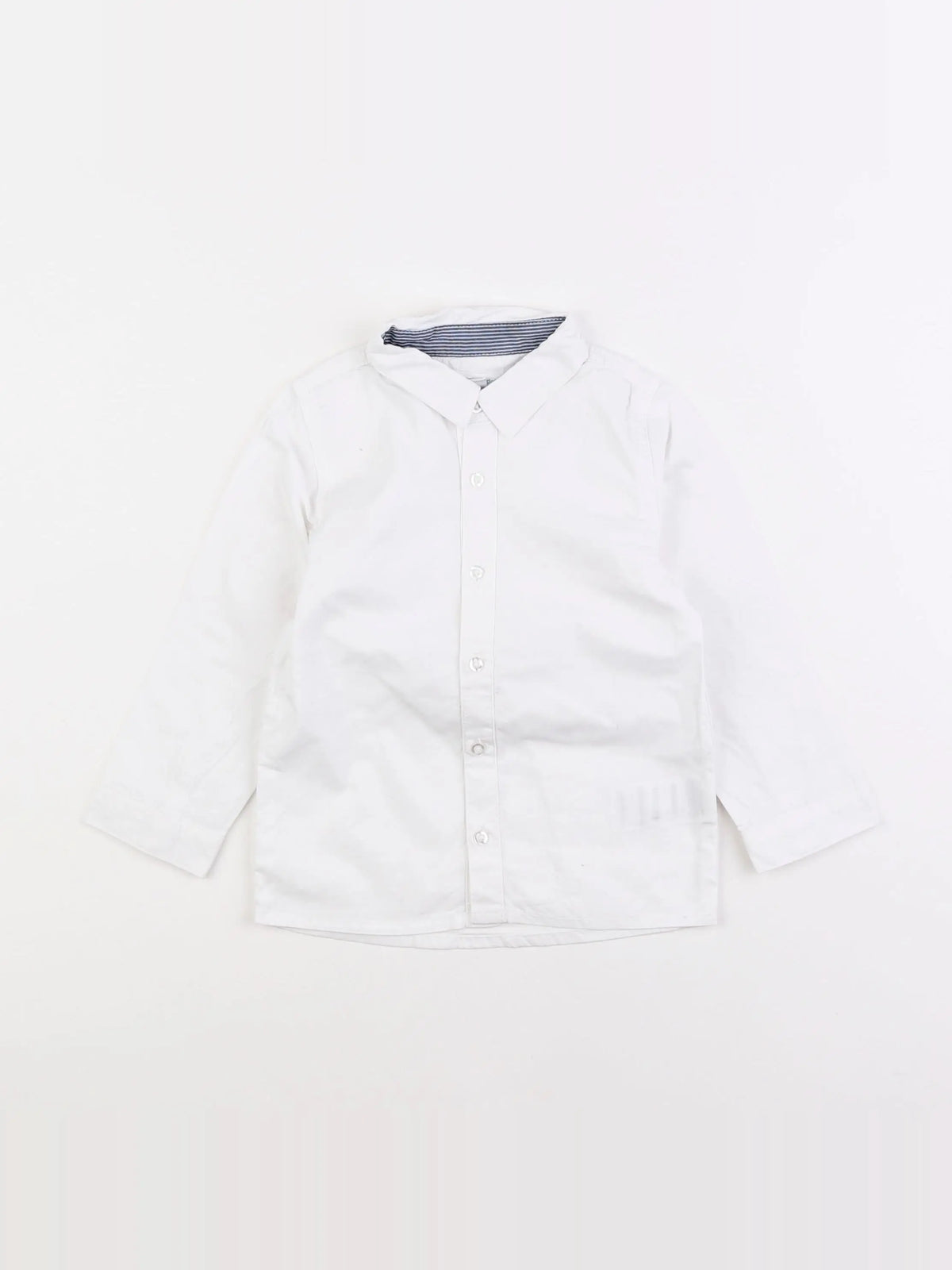 Vertbaudet - chemise blanc - 2 ans